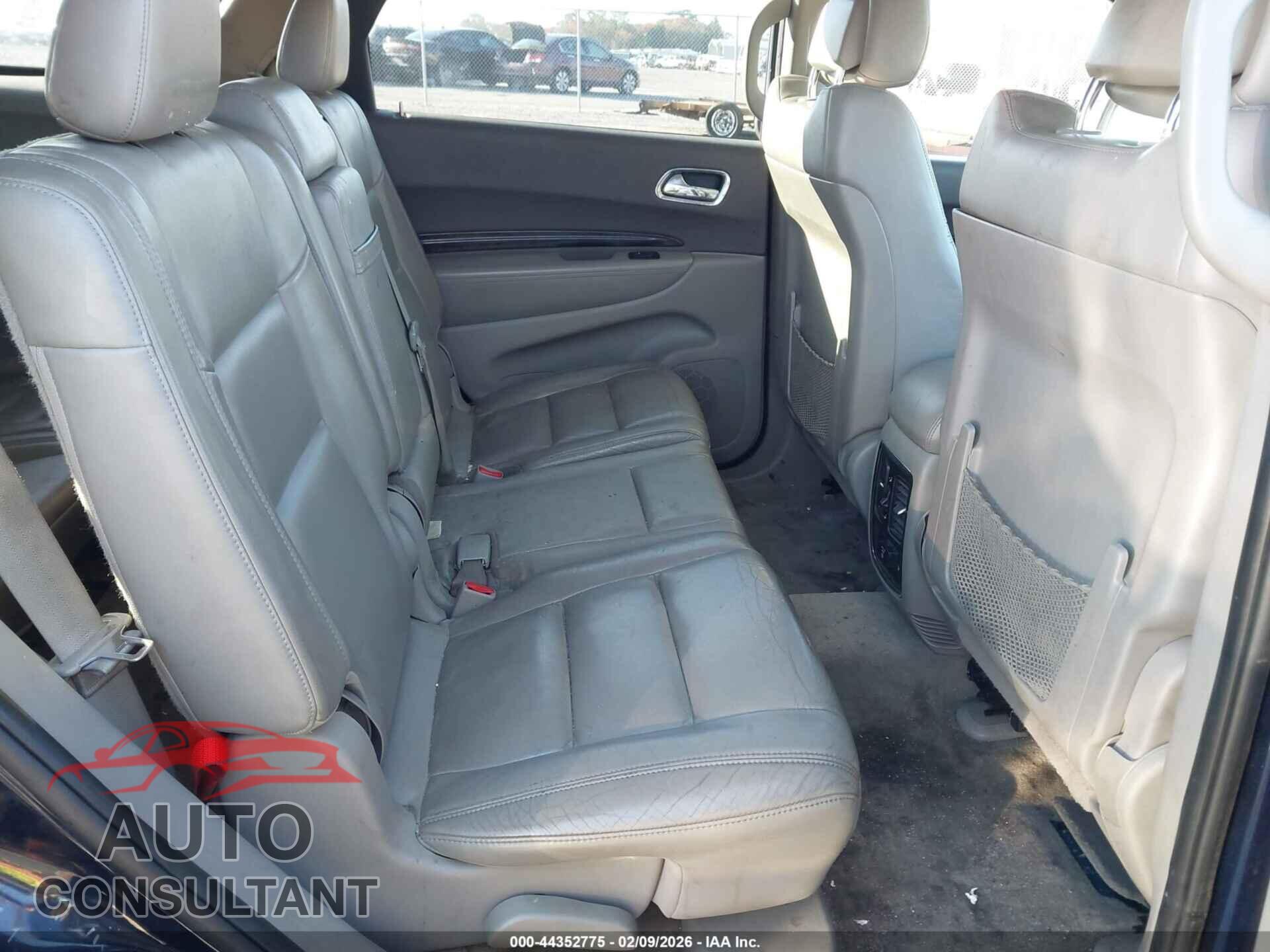 DODGE DURANGO 2012 - 1C4SDJDT0CC163600