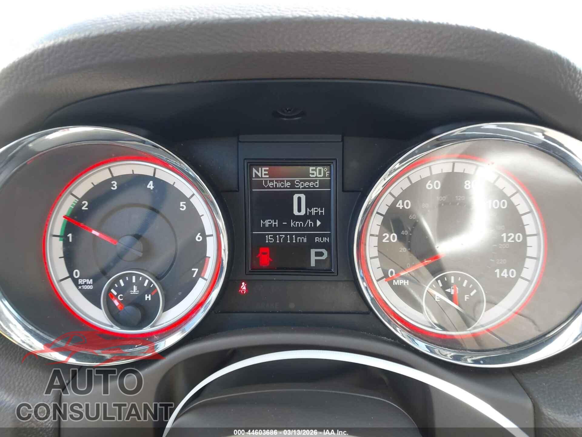 DODGE DURANGO 2013 - 1C4RDHAG7DC527320