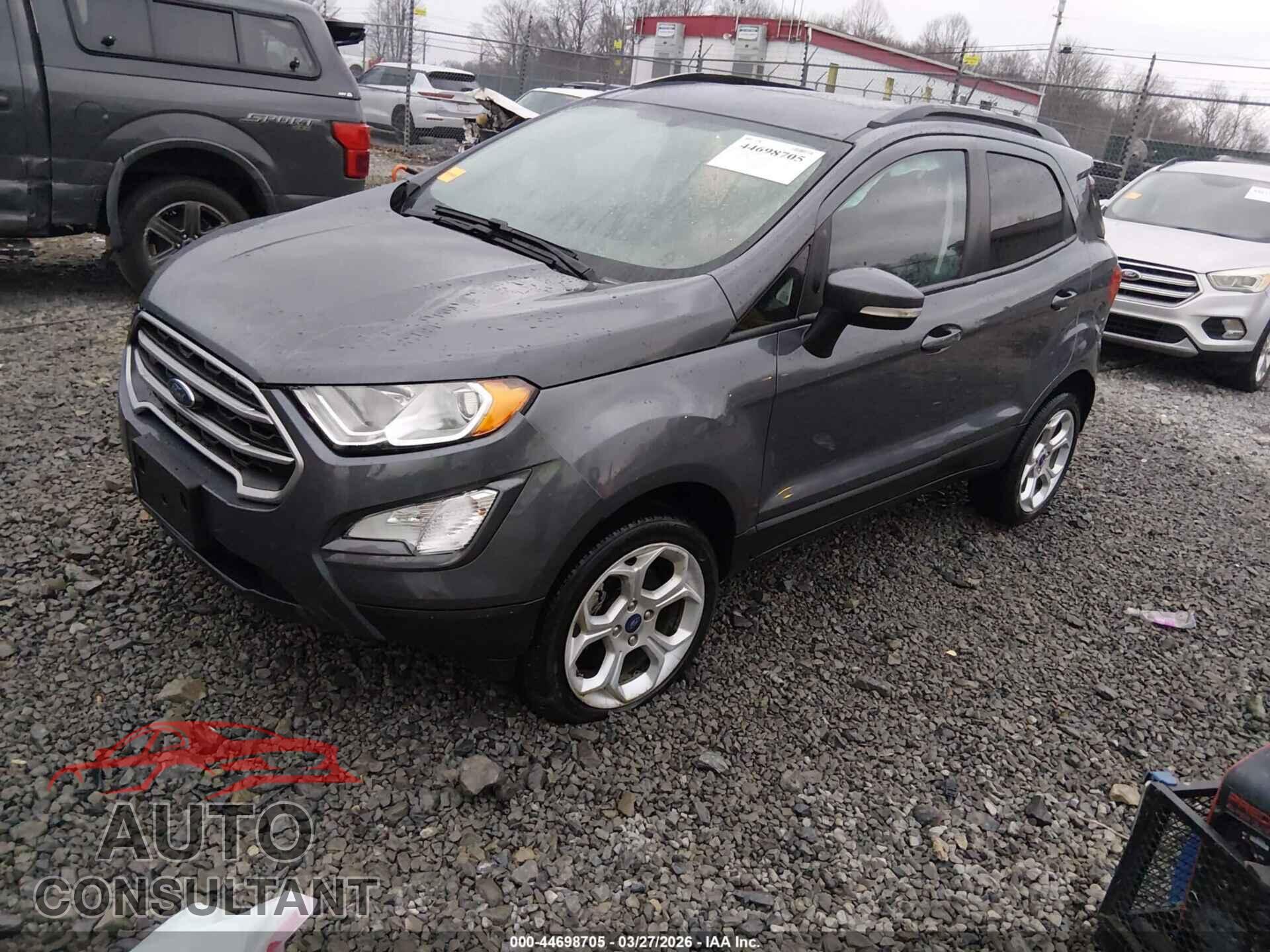 FORD ECOSPORT 2021 - MAJ6S3GL9MC456093