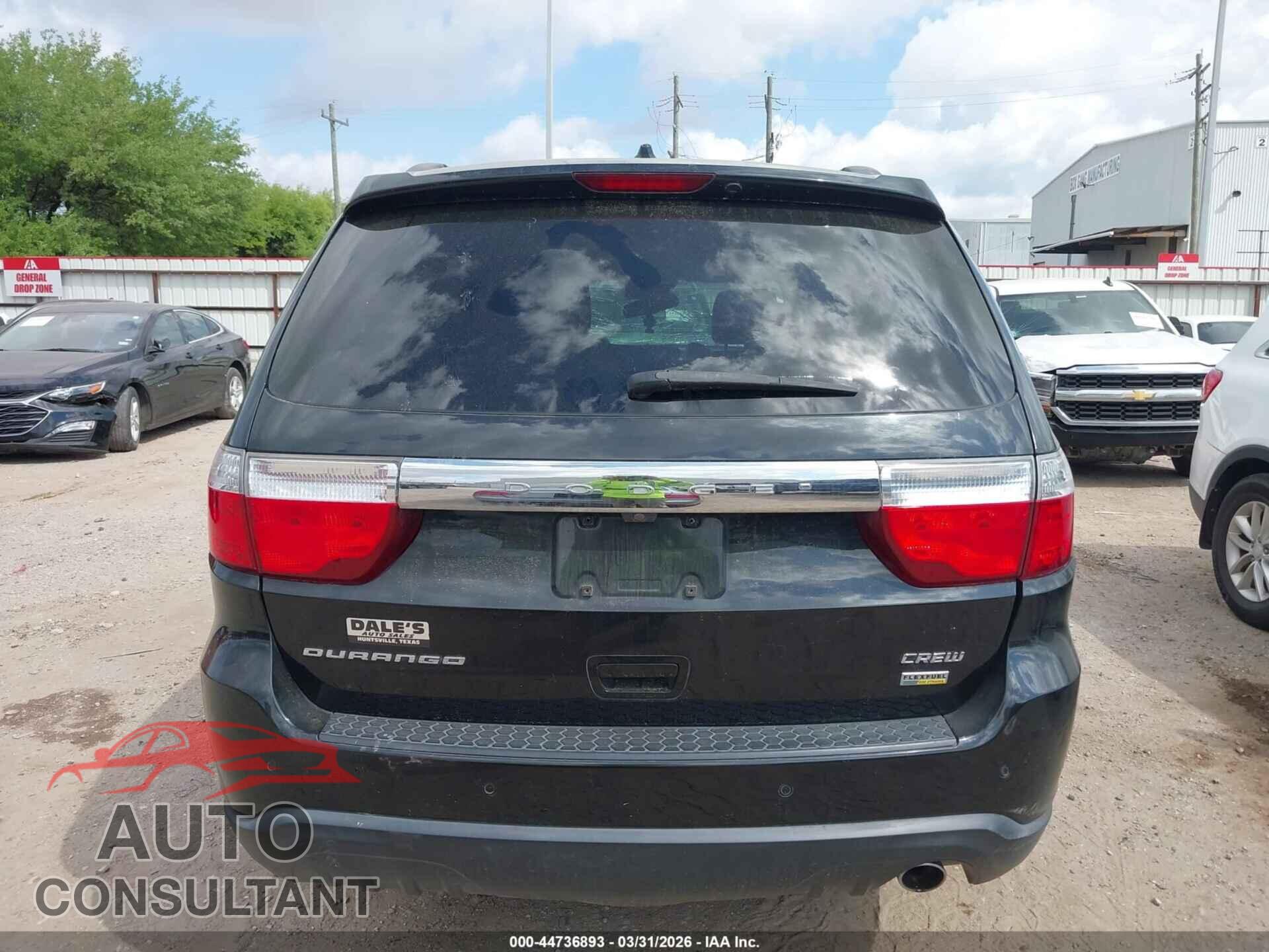 DODGE DURANGO 2013 - 1C4RDHDG6DC664096