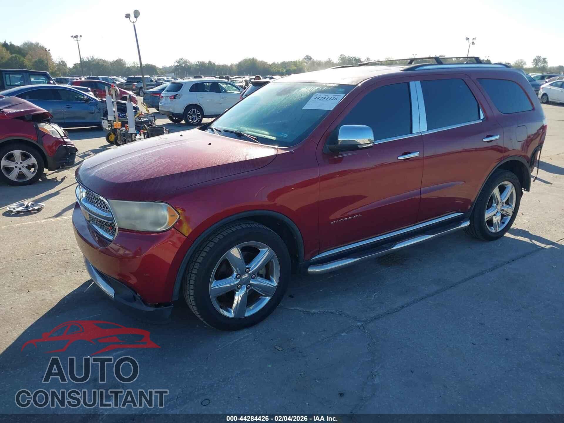 DODGE DURANGO 2013 - 1C4RDHEG6DC529523
