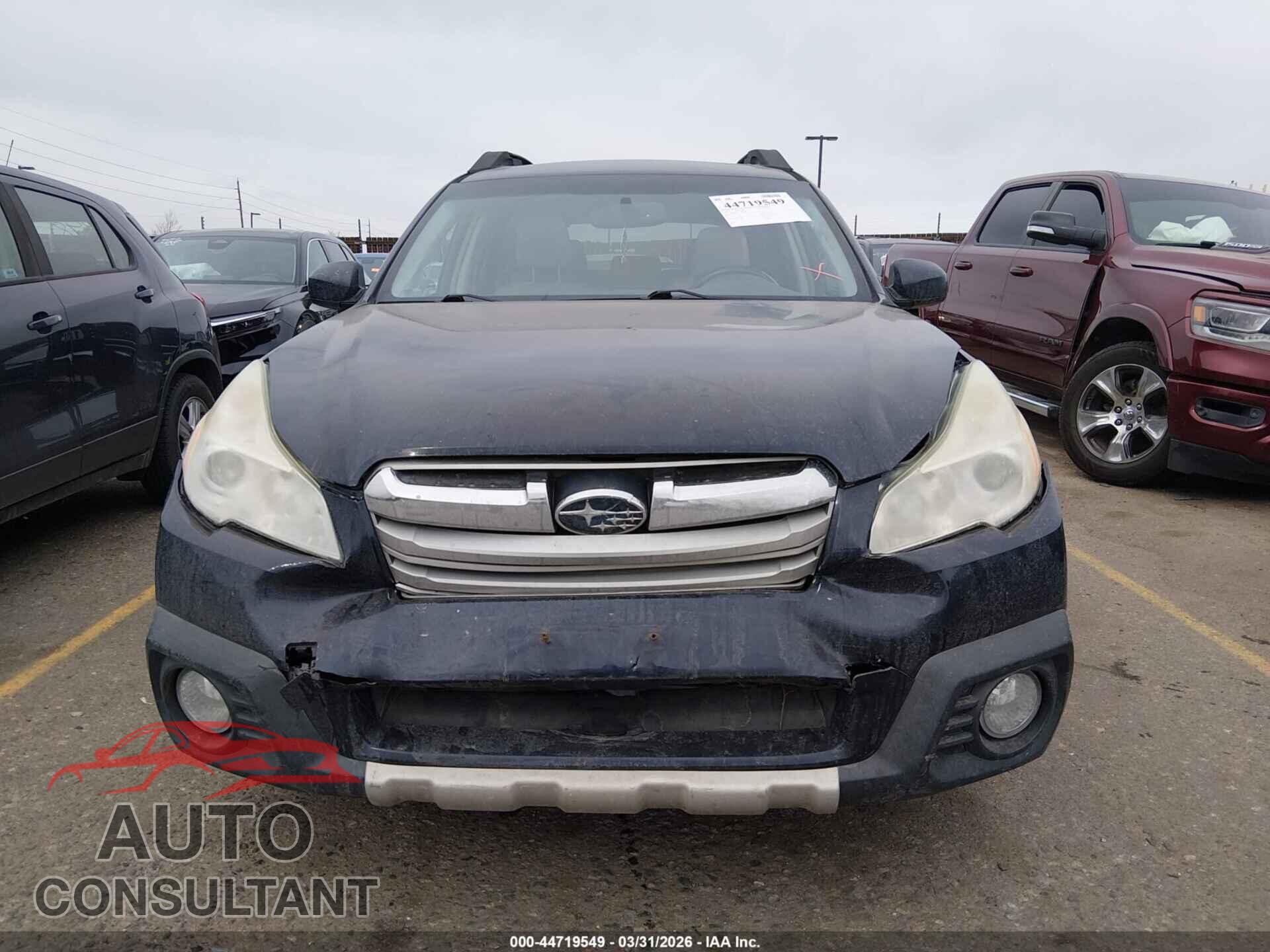 SUBARU OUTBACK 2014 - 4S4BRBLC5E3215150