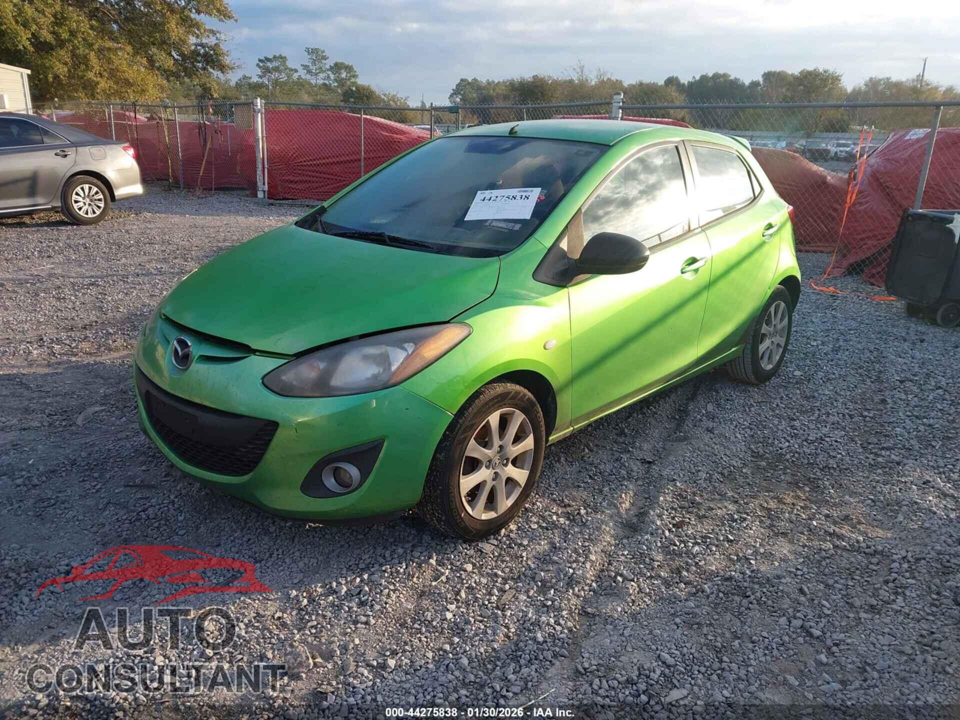 MAZDA MAZDA2 2012 - JM1DE1LZ5C0132078