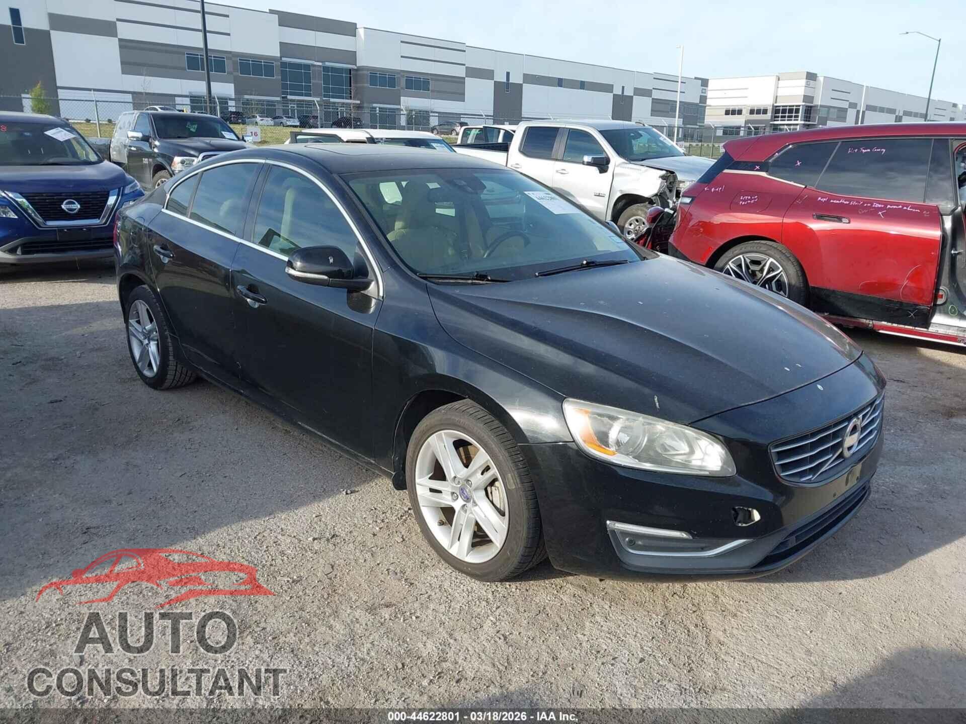 VOLVO S60 2014 - YV1612FS4E2297033