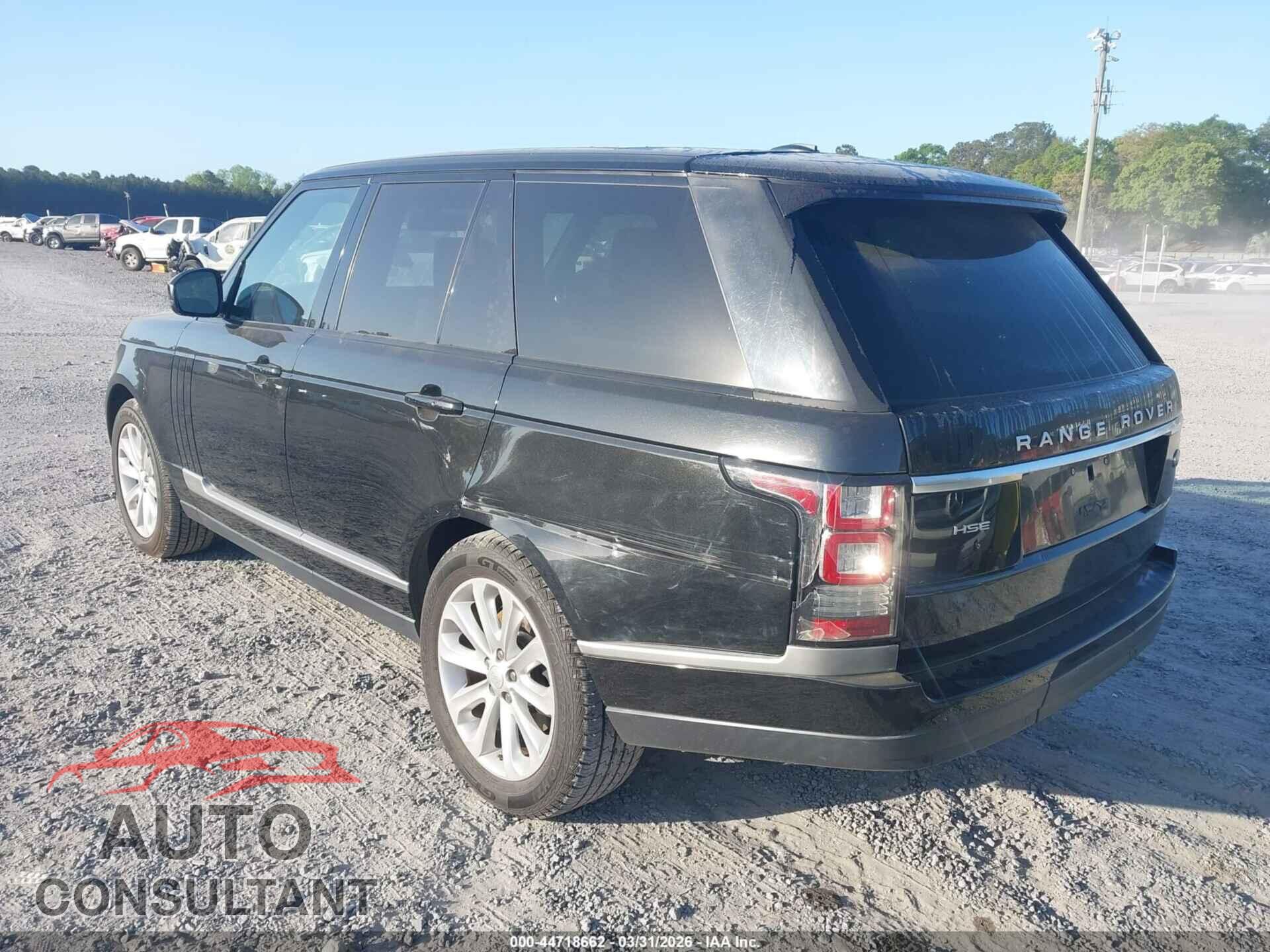 LAND ROVER RANGE ROVER 2015 - SALGS2VF5FA205665