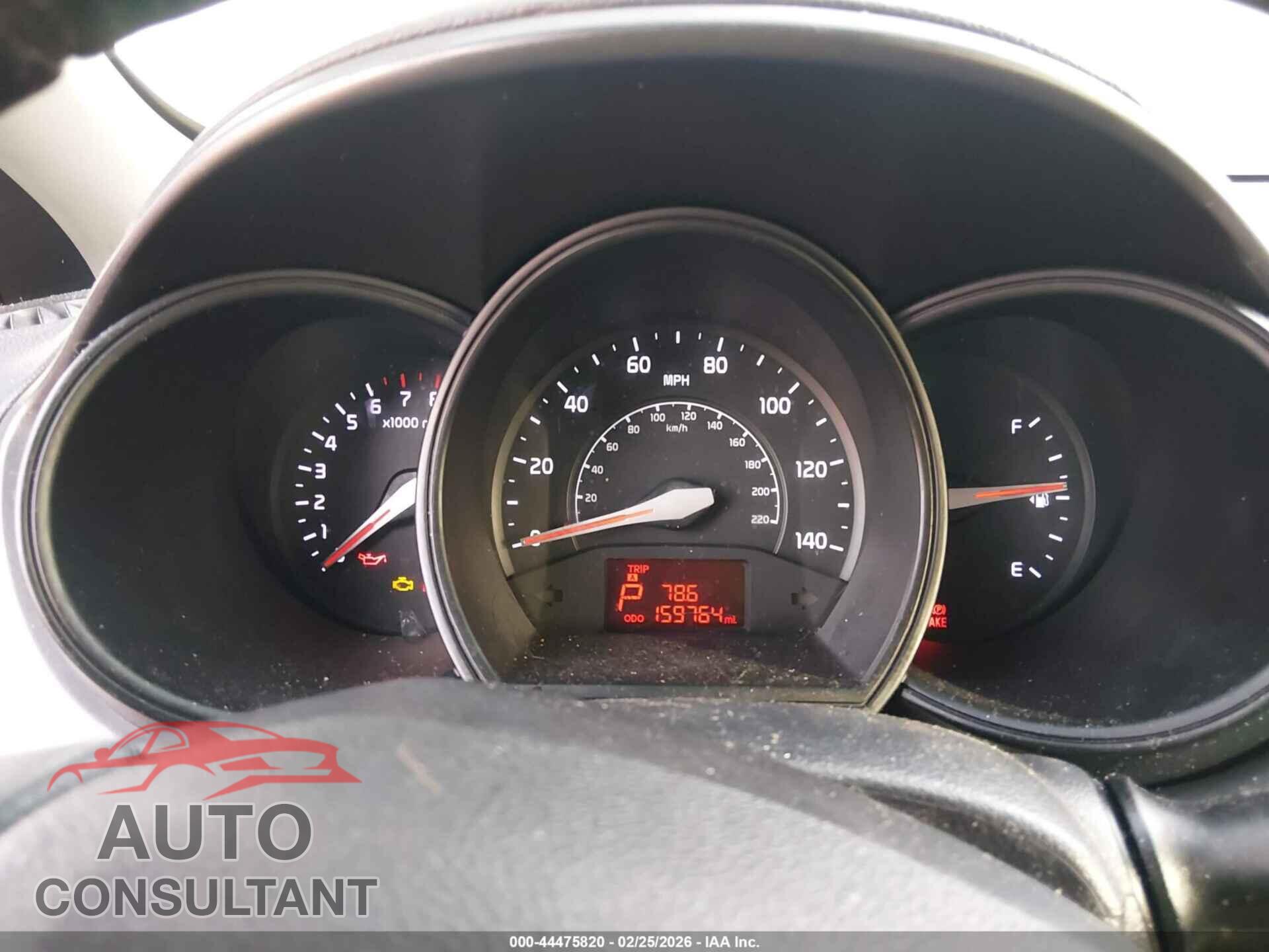 KIA RIO5 2012 - KNADN5A30C6040327