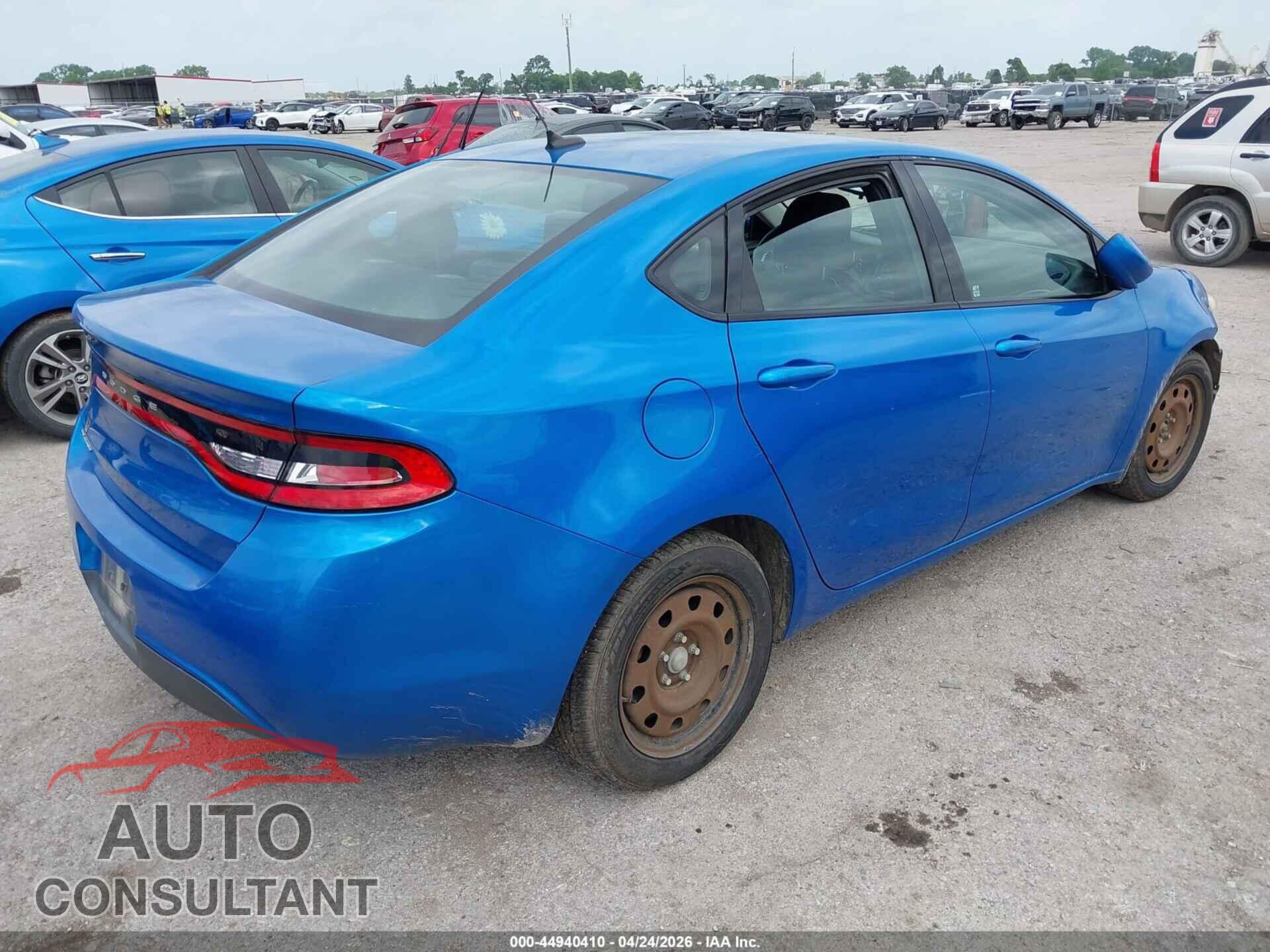 DODGE DART 2015 - 1C3CDFAA7FD404267