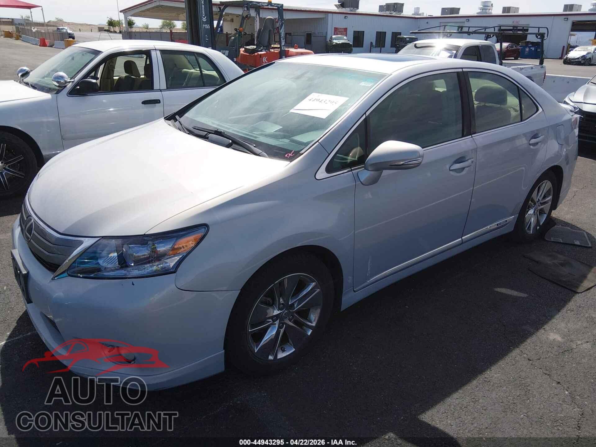 LEXUS HS 250H 2010 - JTHBB1BA8A2034111