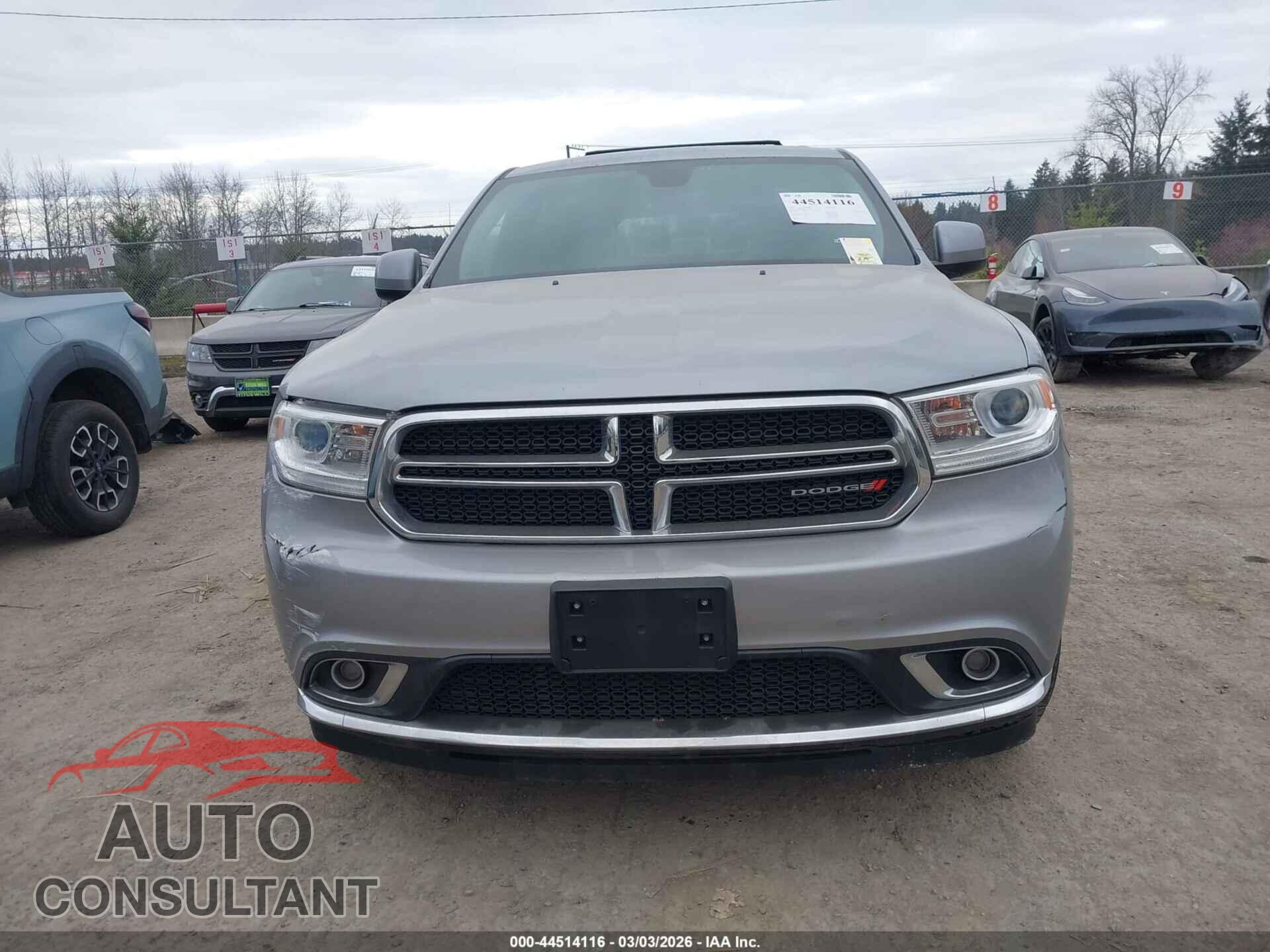 DODGE DURANGO 2019 - 1C4RDJAG2KC659583