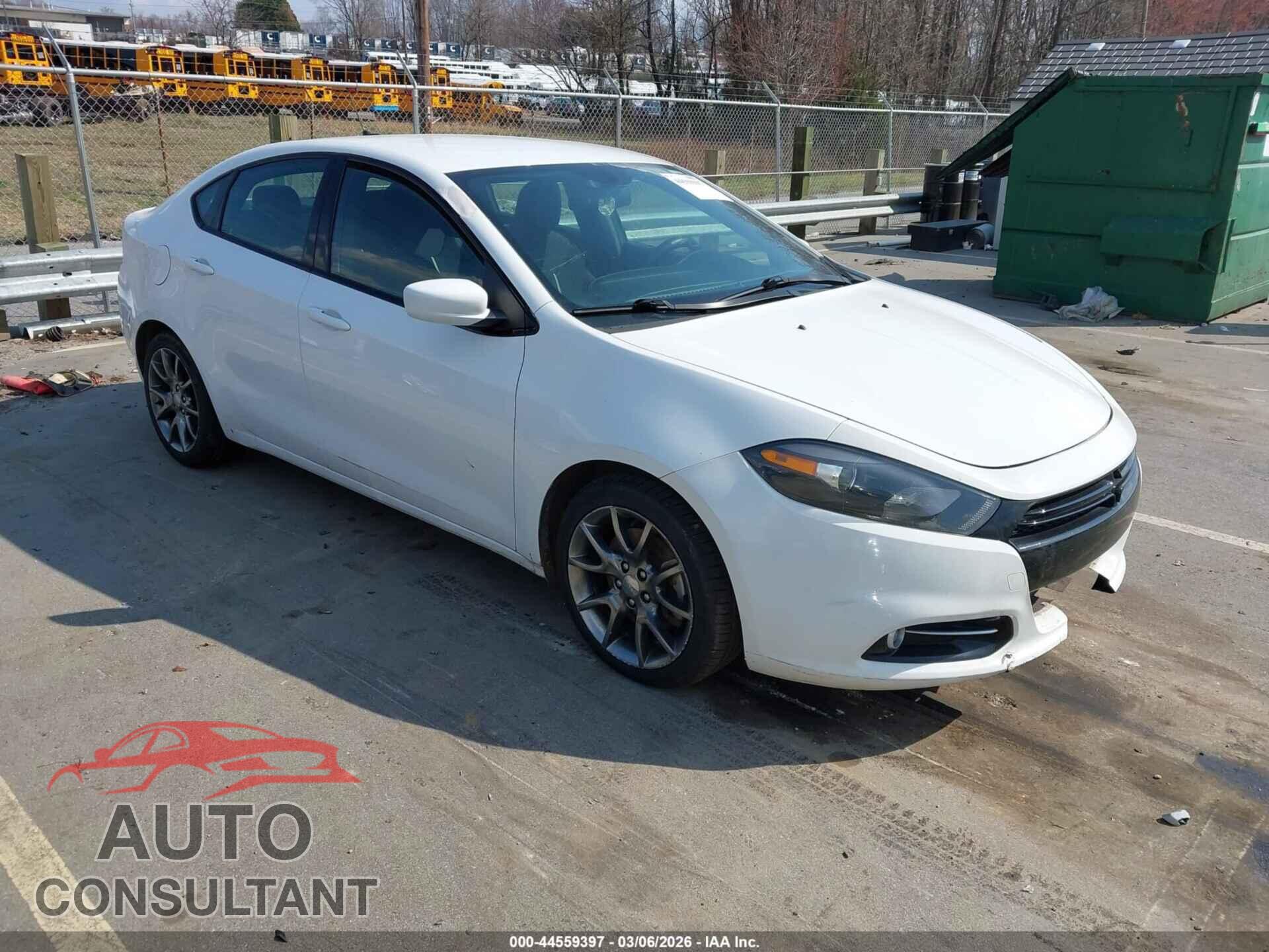 DODGE DART 2014 - 1C3CDFBB5ED670084