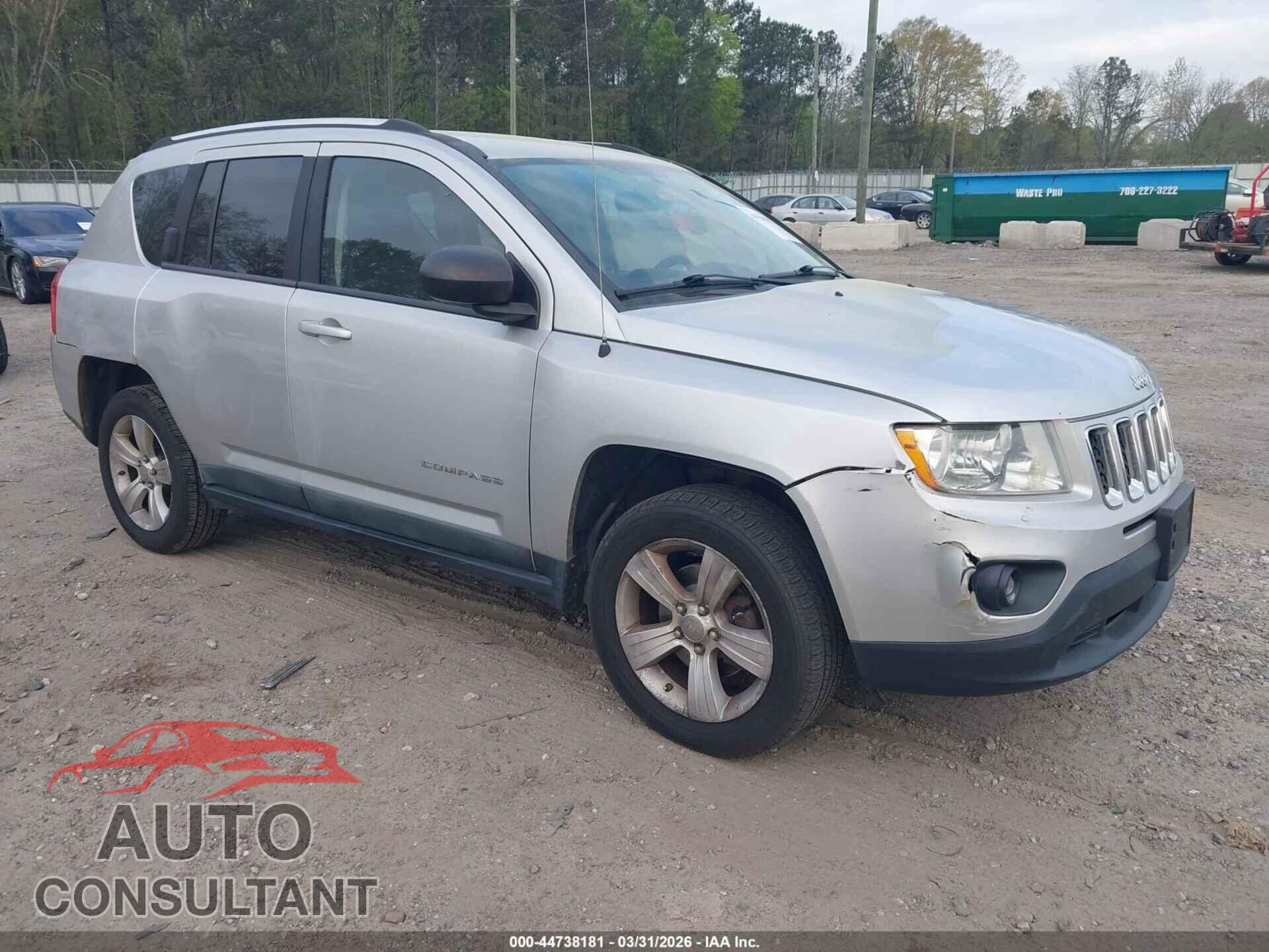 JEEP COMPASS 2011 - 1J4NF1FB2BD280173
