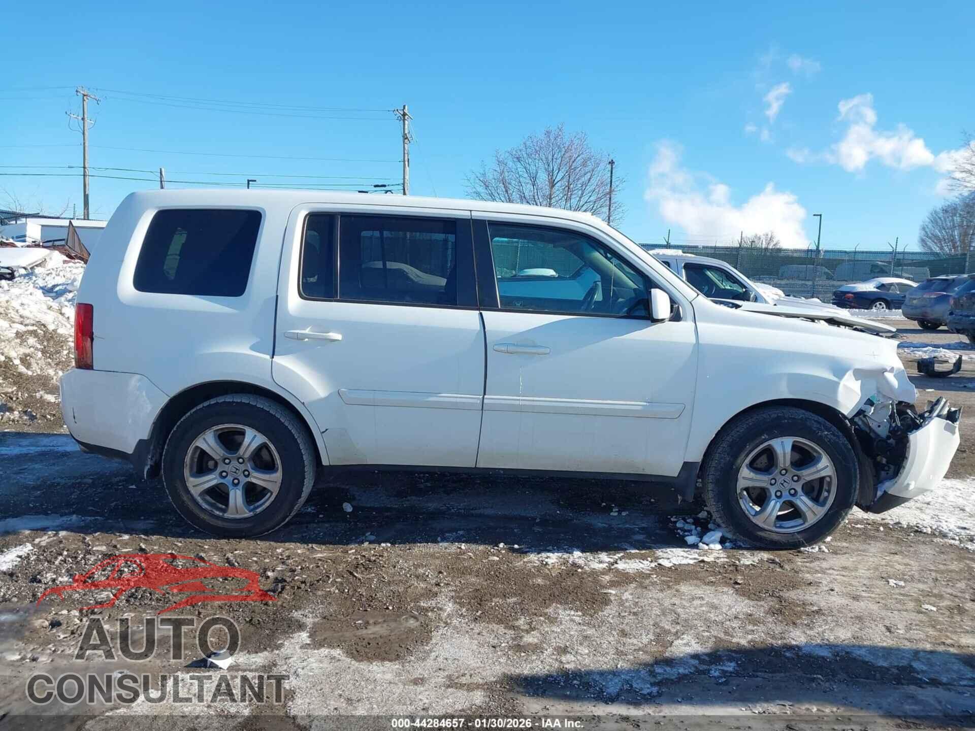 HONDA PILOT 2012 - 5FNYF4H58CB057237