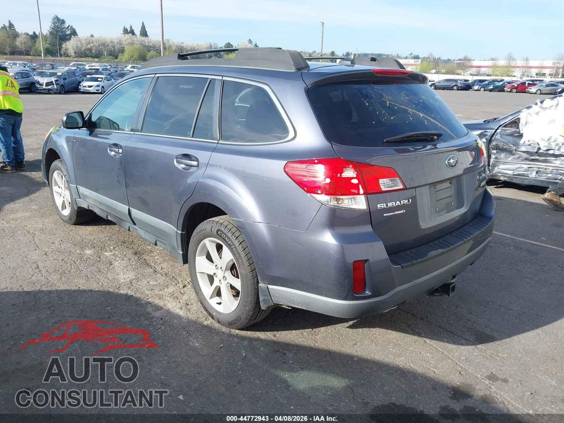 SUBARU OUTBACK 2014 - 4S4BRBCC4E3242436