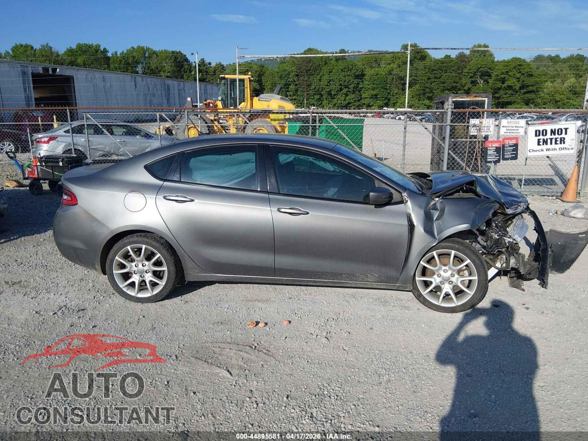 DODGE DART 2013 - 1C3CDFBA3DD142078
