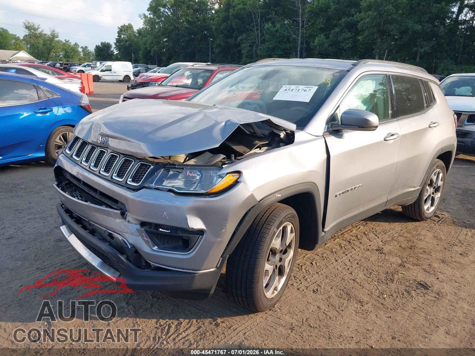 JEEP COMPASS 2017 - 3C4NJDCB1HT611032