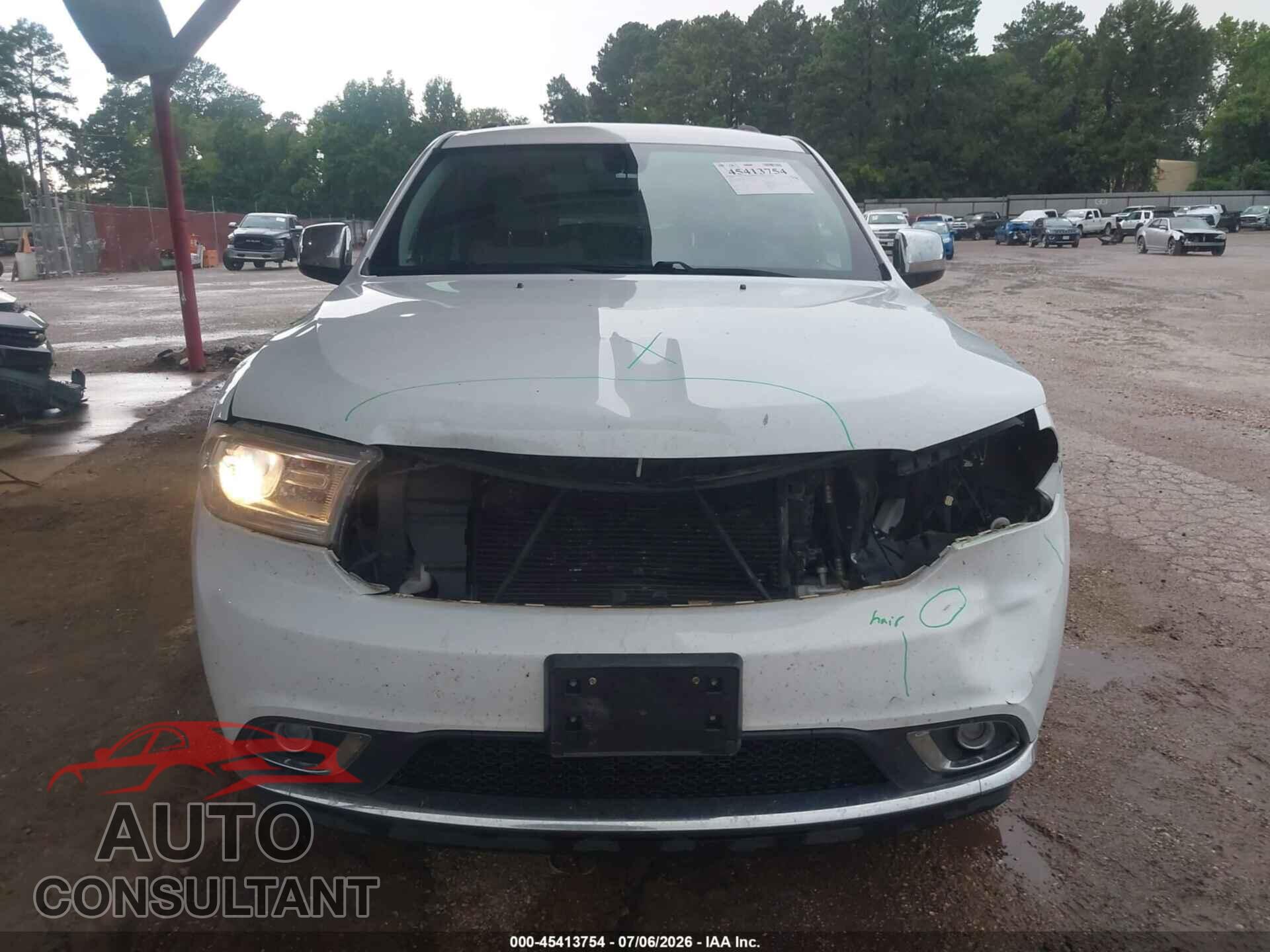 DODGE DURANGO 2015 - 1C4RDJAG9FC737508