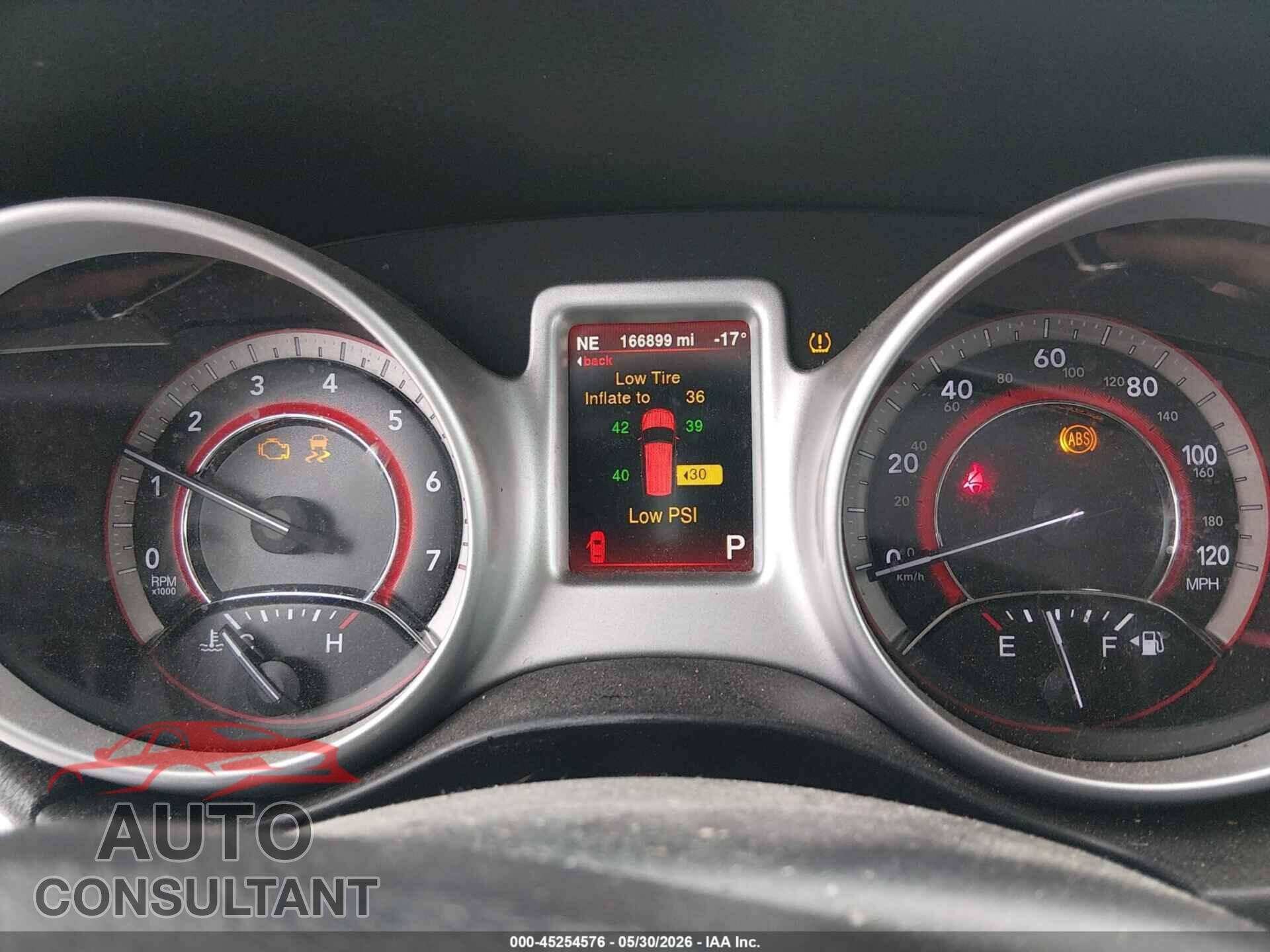DODGE JOURNEY 2015 - 3C4PDCEG7FT714097
