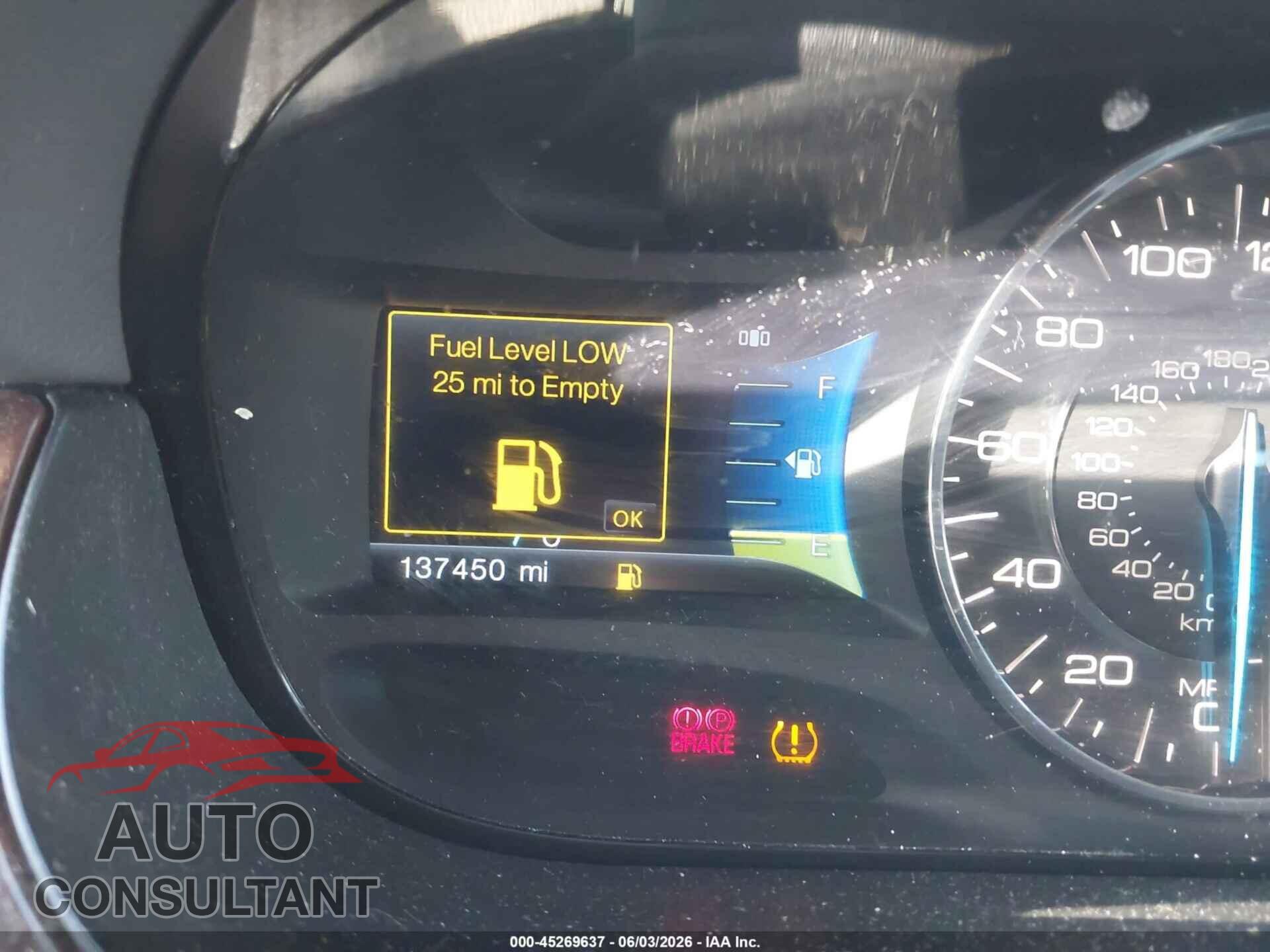 FORD EDGE 2012 - 2FMDK3KC4CBA15958
