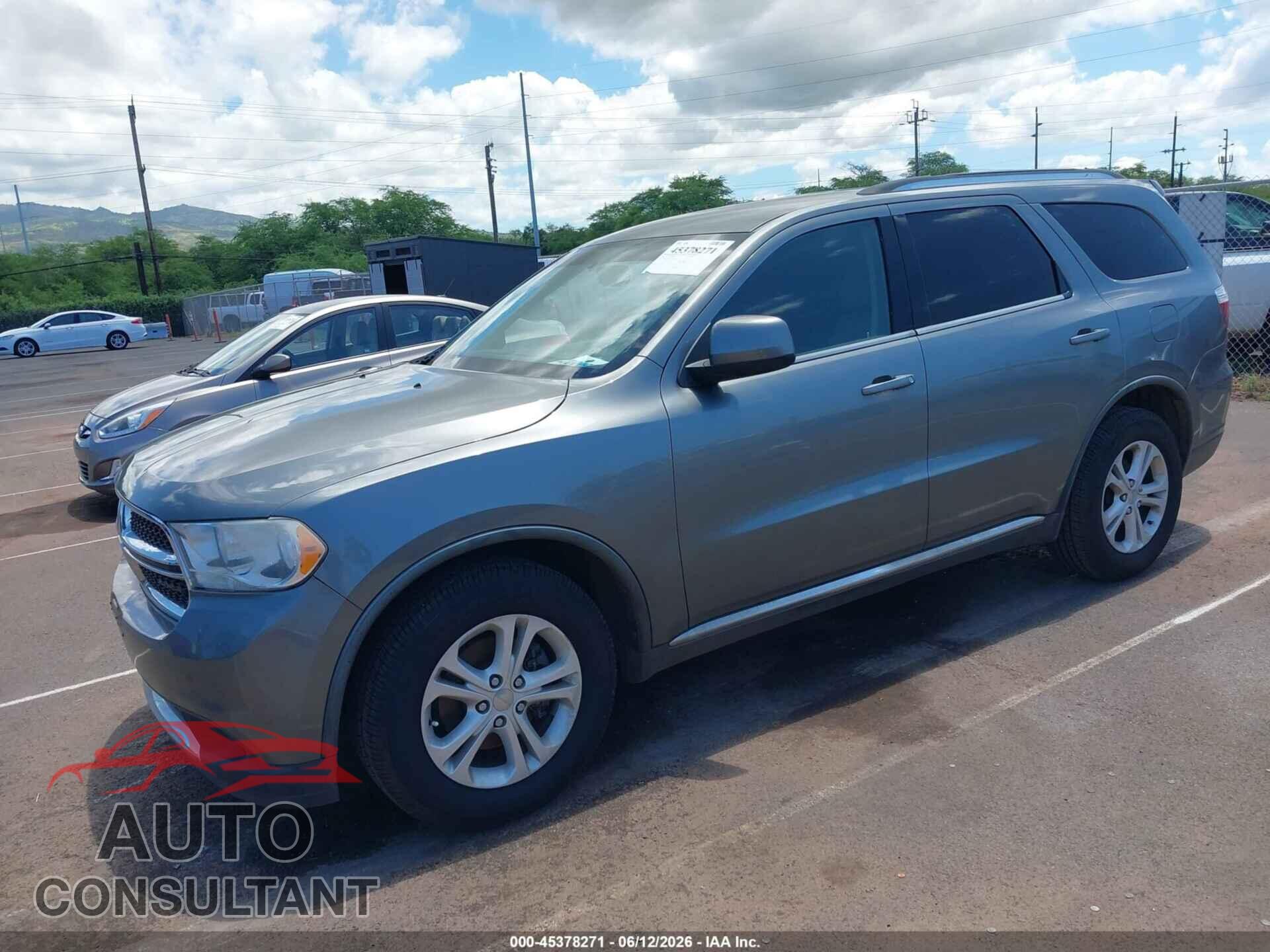 DODGE DURANGO 2012 - 1C4RDHAG8CC113834