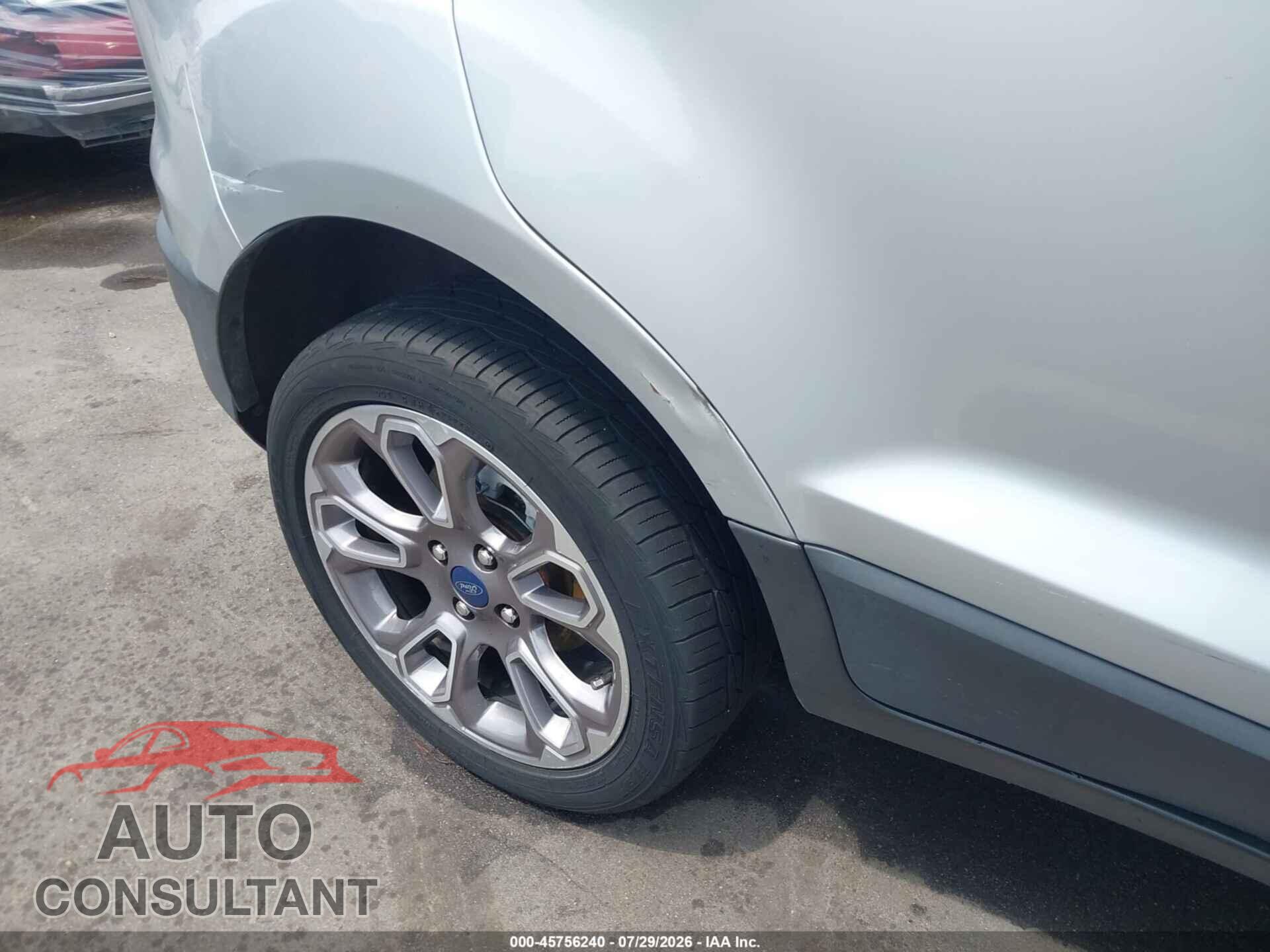 FORD ECOSPORT 2020 - MAJ6S3KL8LC334864