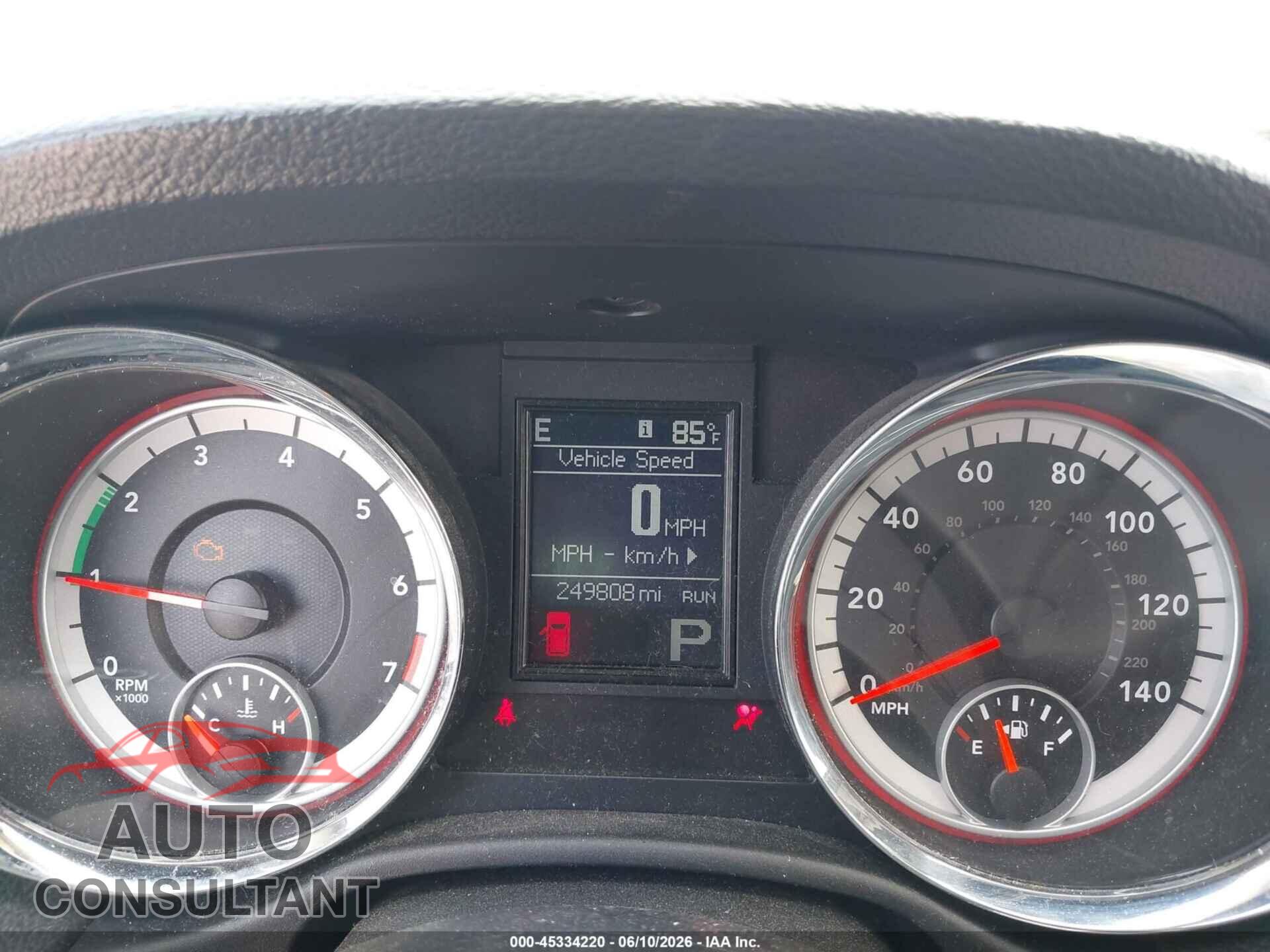 DODGE DURANGO 2011 - 1D4RE4GG8BC740743