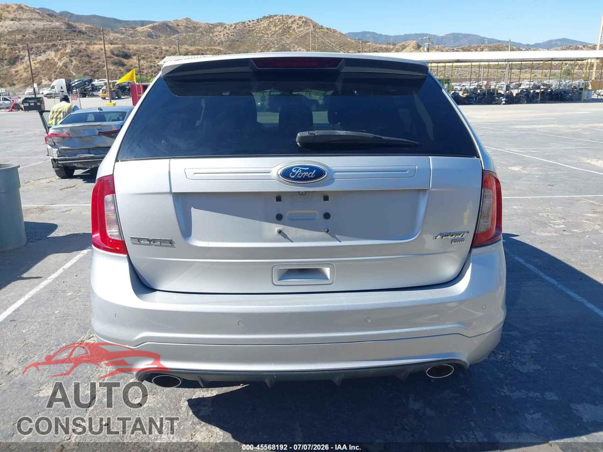 FORD EDGE 2011 - 2FMDK4AK0BBB44468