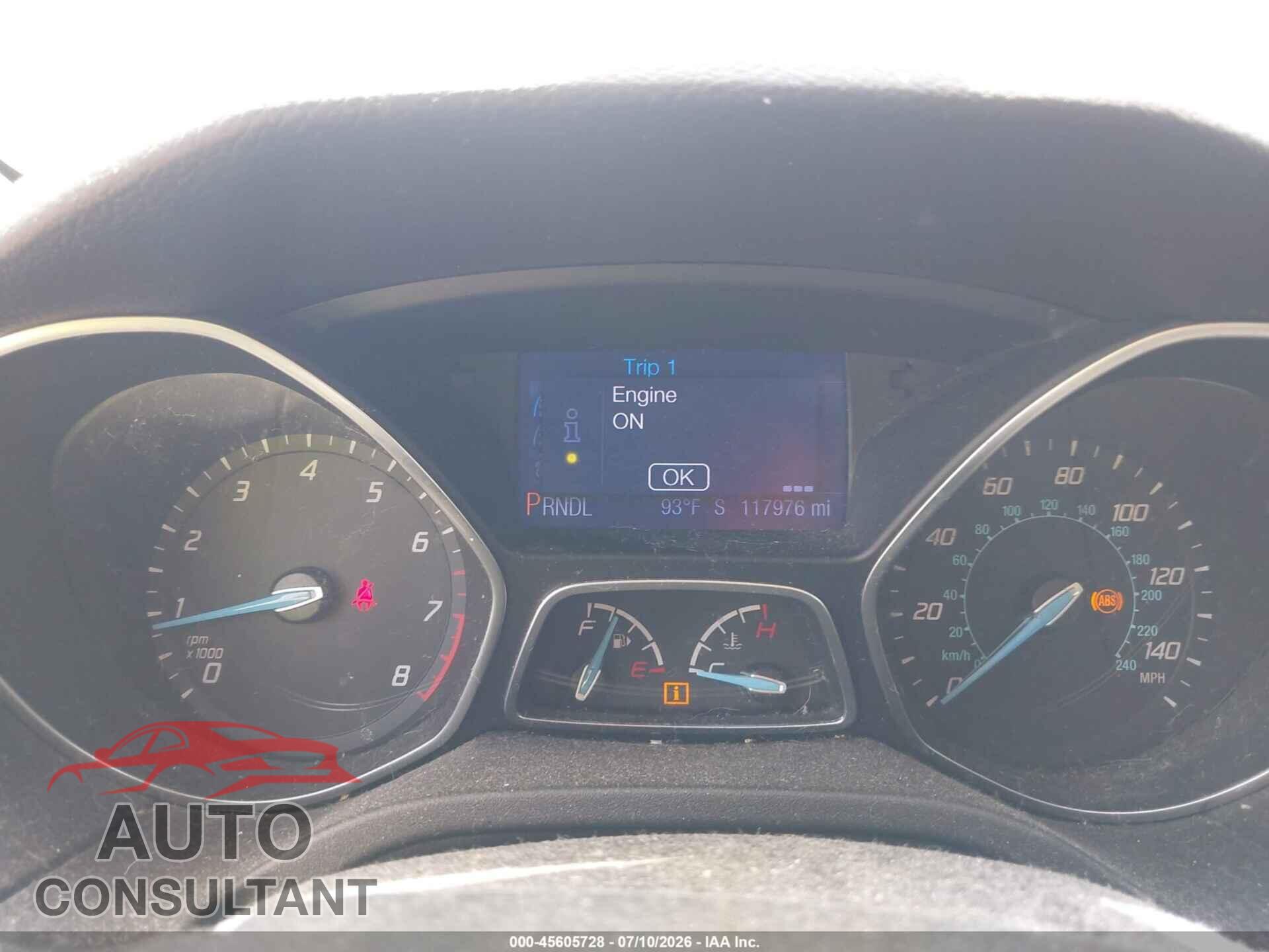 FORD FOCUS 2013 - 1FADP3F27DL283675