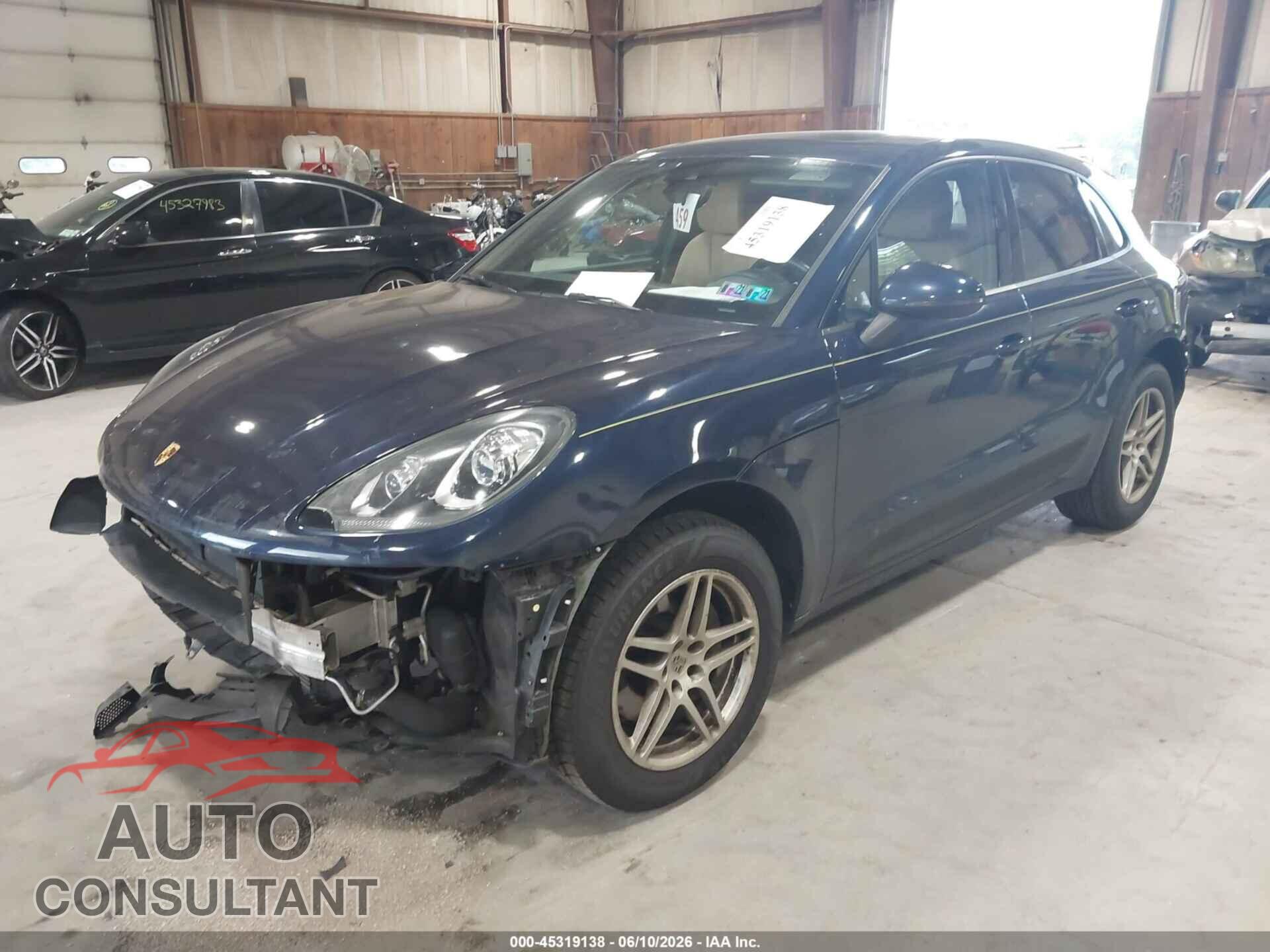 PORSCHE MACAN 2017 - WP1AA2A52HLB02013