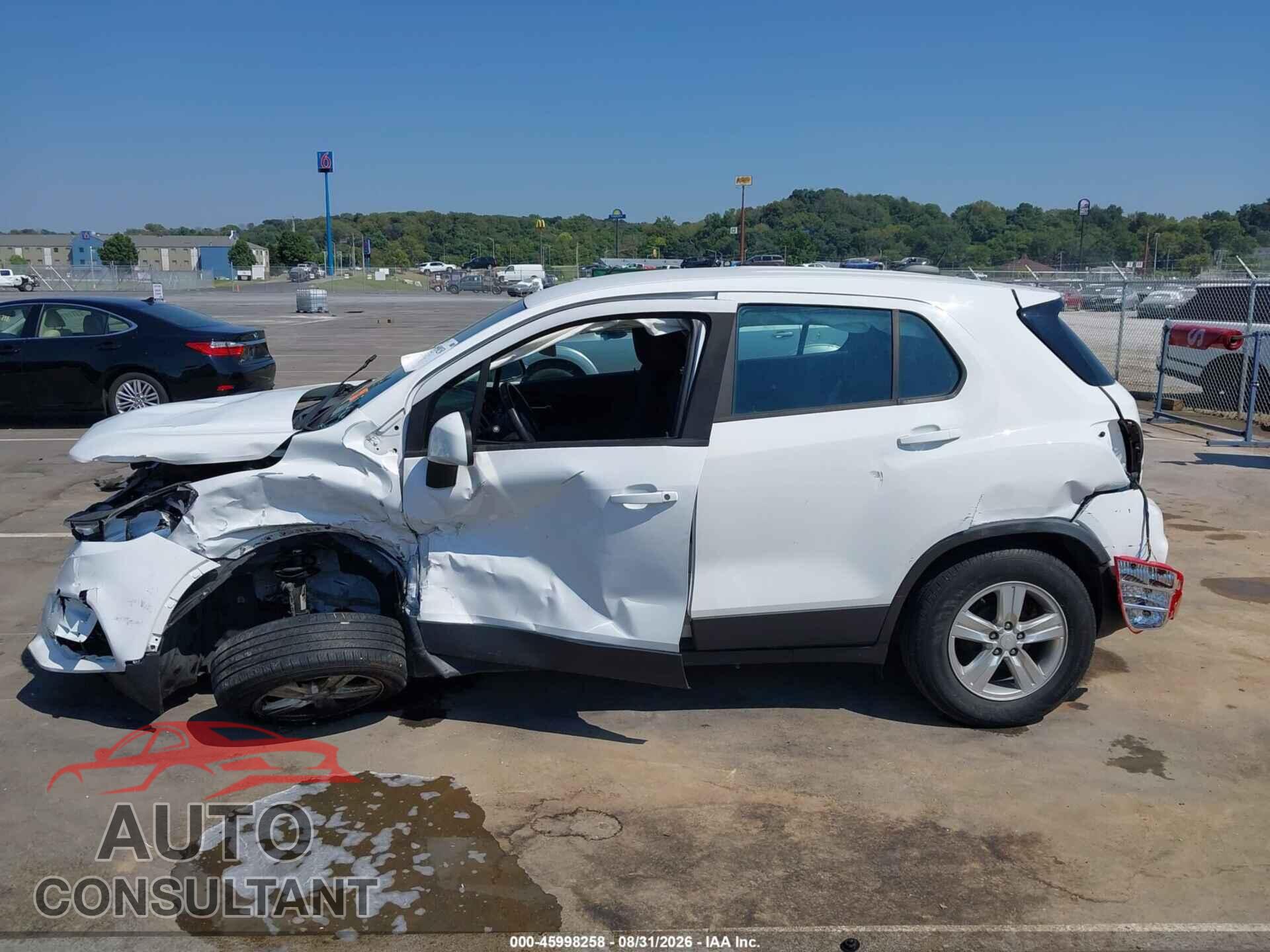 CHEVROLET TRAX 2019 - 3GNCJKSB3KL283821
