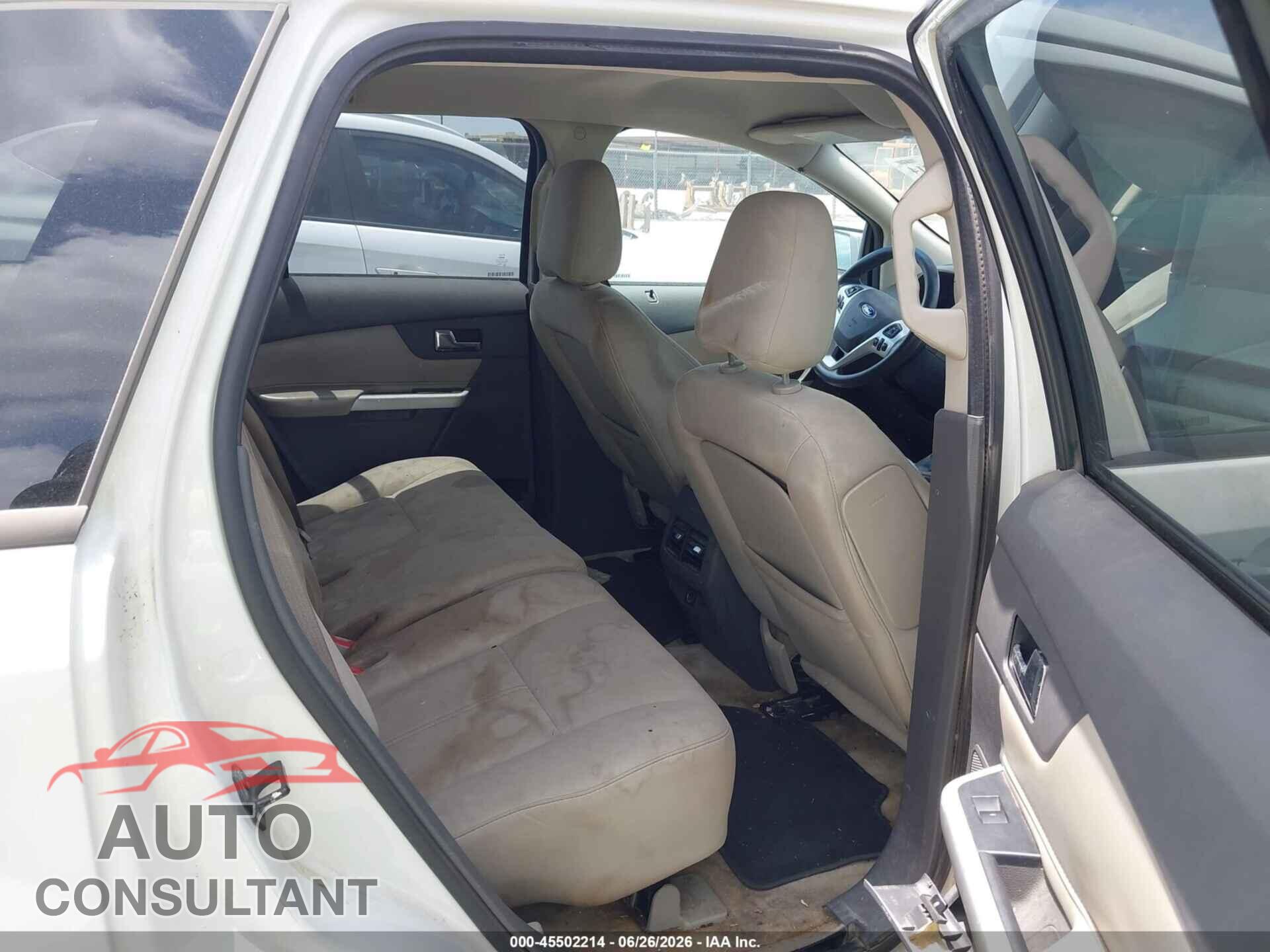 FORD EDGE 2012 - 2FMDK3G95CBA07929