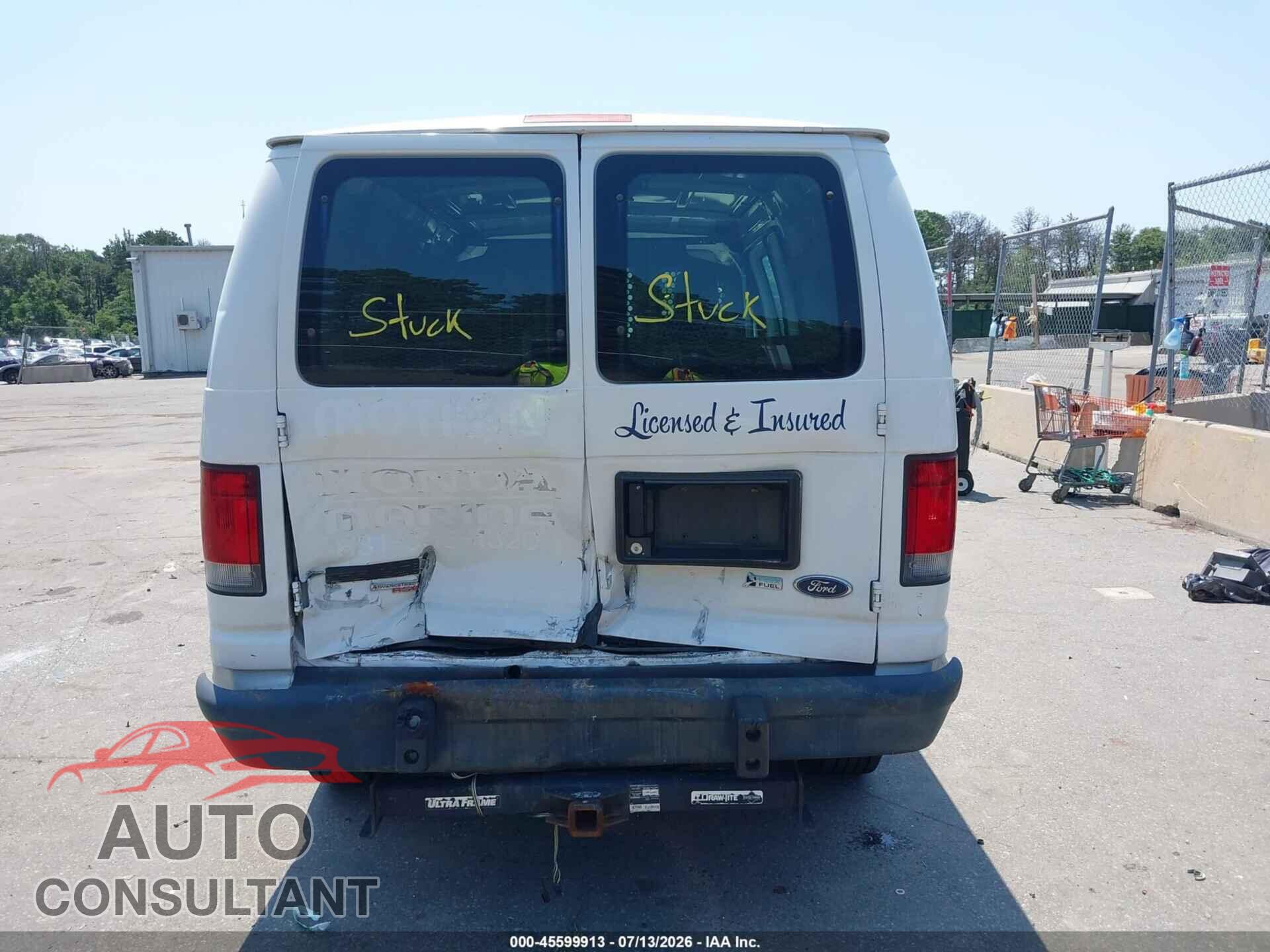 FORD E-250 2012 - 1FTNE2EW8CDA66955
