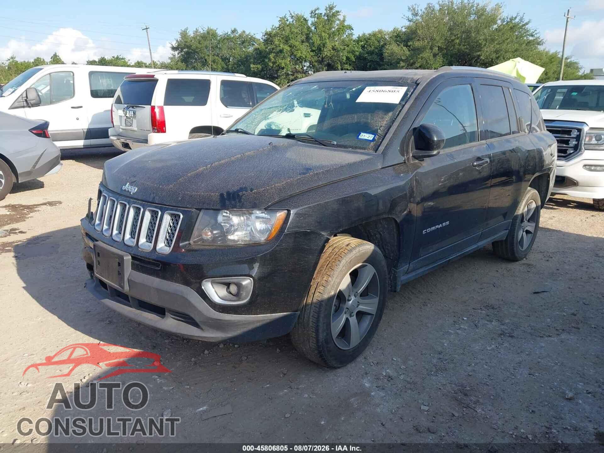 JEEP COMPASS 2017 - 1C4NJDEB2HD128443