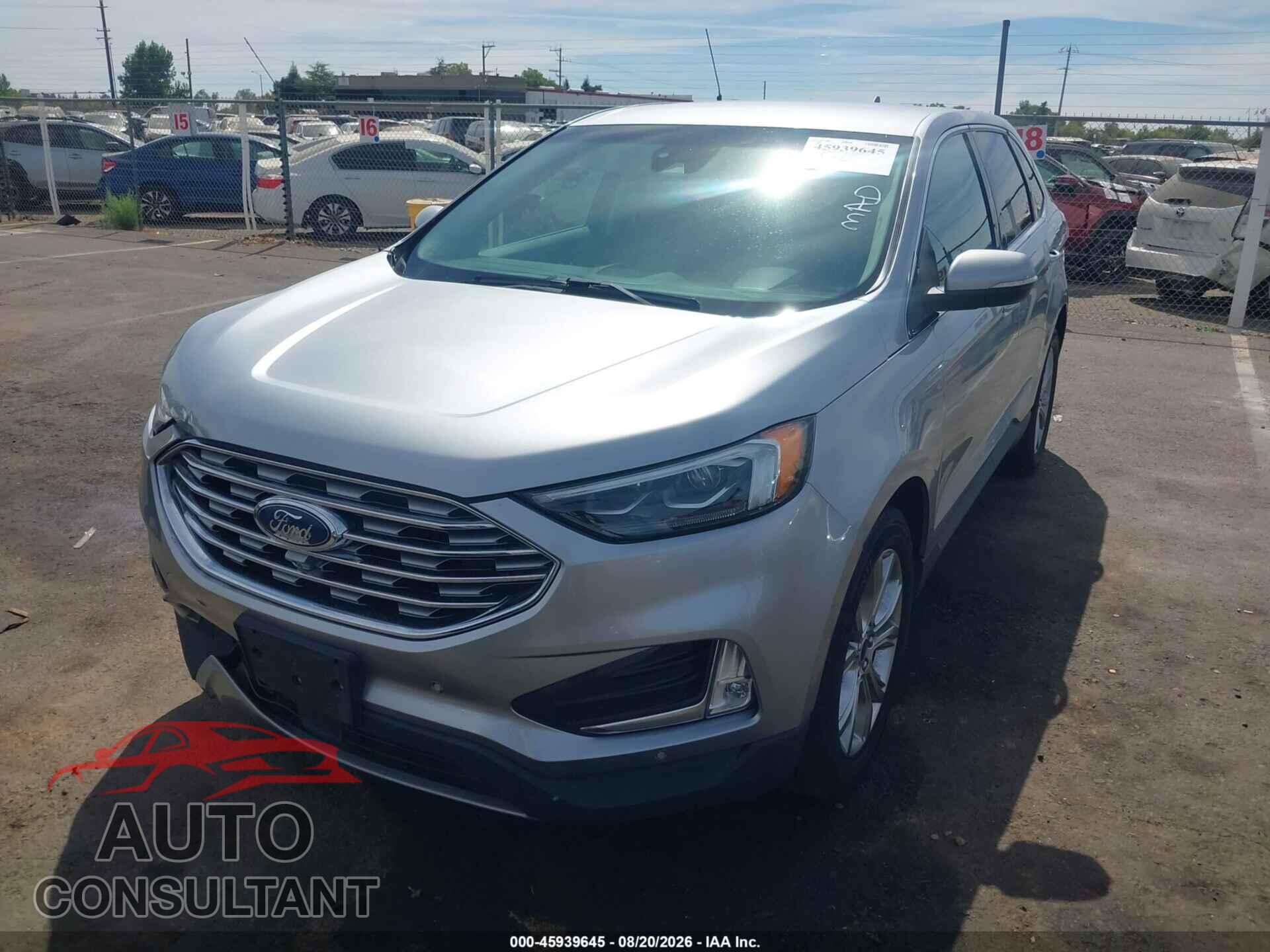 FORD EDGE 2022 - 2FMPK4K96NBA55680