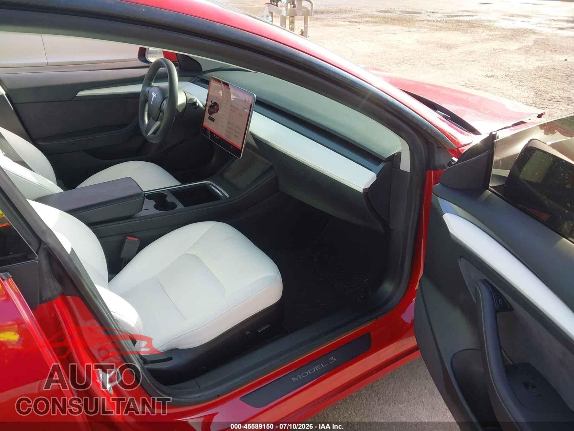 TESLA MODEL 3 2021 - 5YJ3E1EC8MF044035