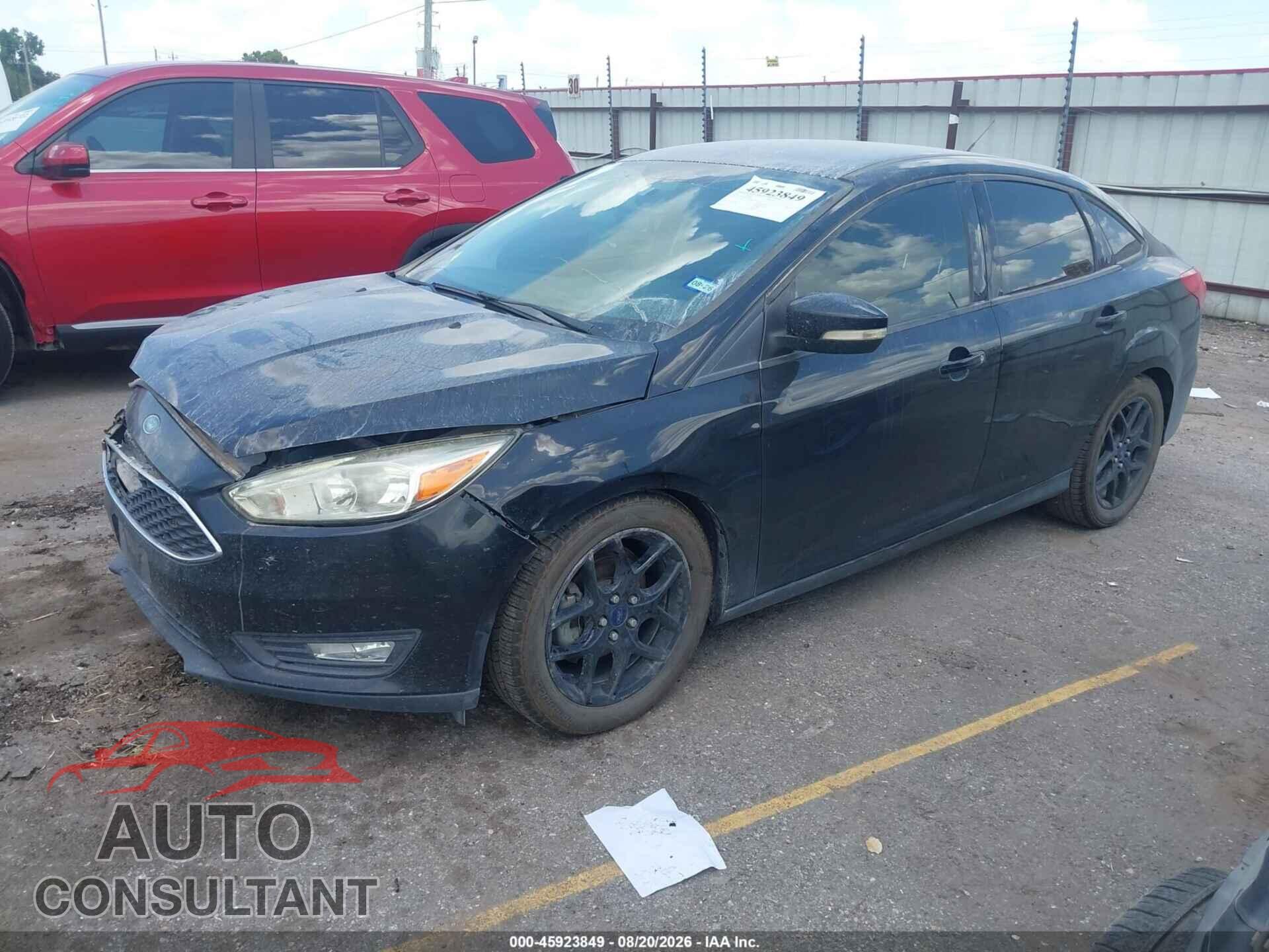 FORD FOCUS 2016 - 1FADP3F25GL336488