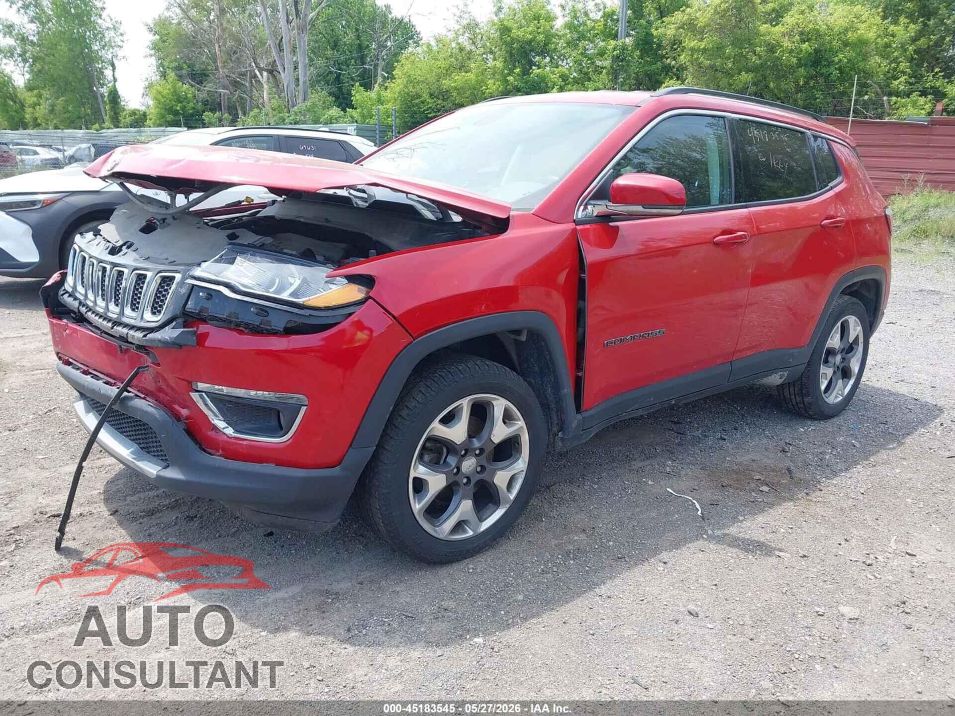 JEEP COMPASS 2019 - 3C4NJDCB6KT854522