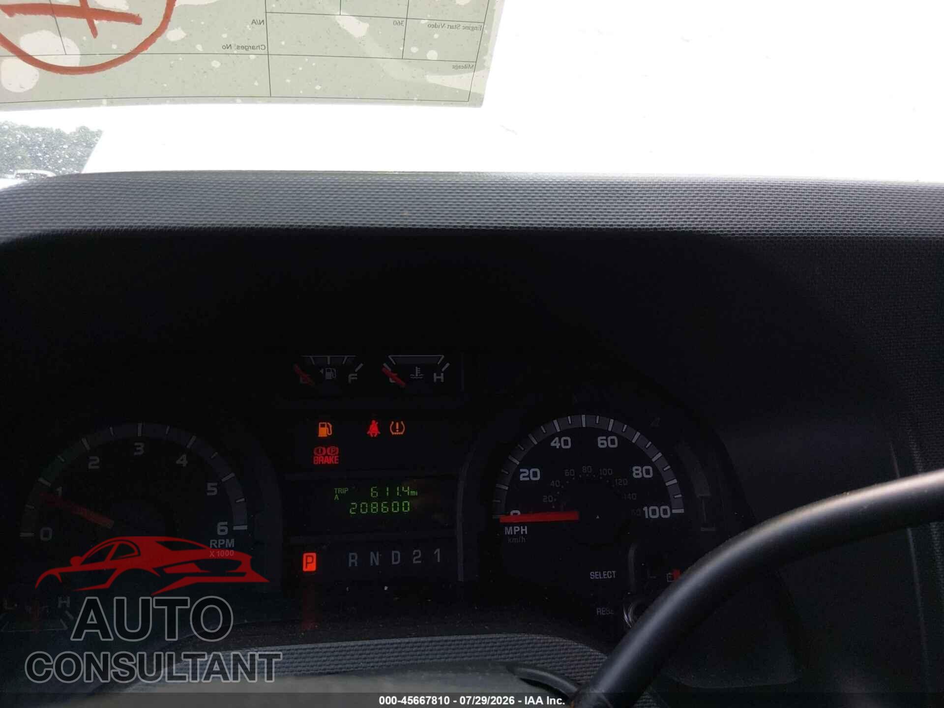 FORD E-150 2013 - 1FTNE1EW5DDA38851