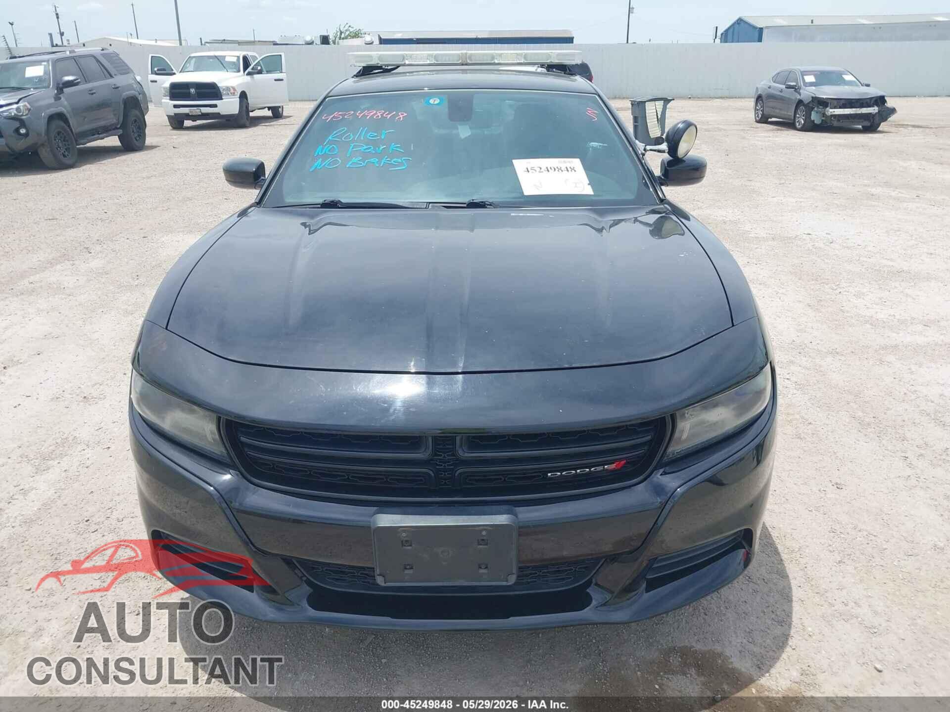 DODGE CHARGER 2016 - 2C3CDXAT0GH188564