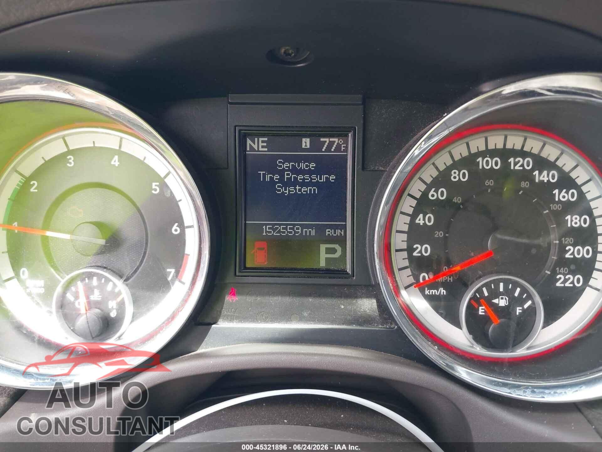 DODGE DURANGO 2013 - 1C4RDJDG9DC578109