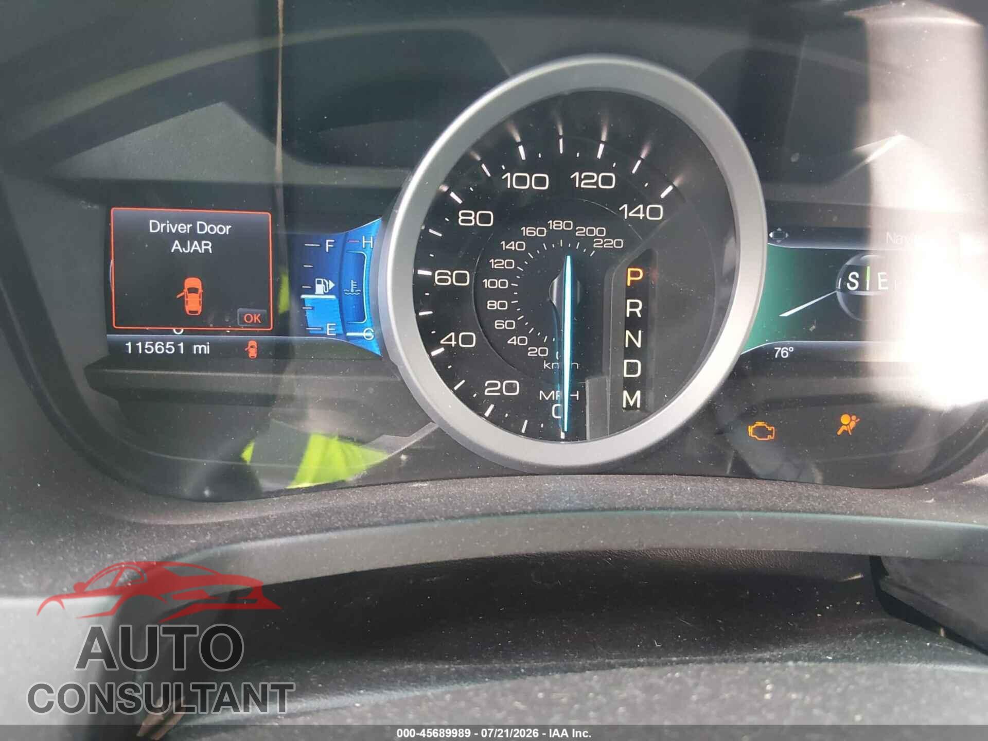 FORD EXPLORER 2014 - 1FM5K8D89EGB73587