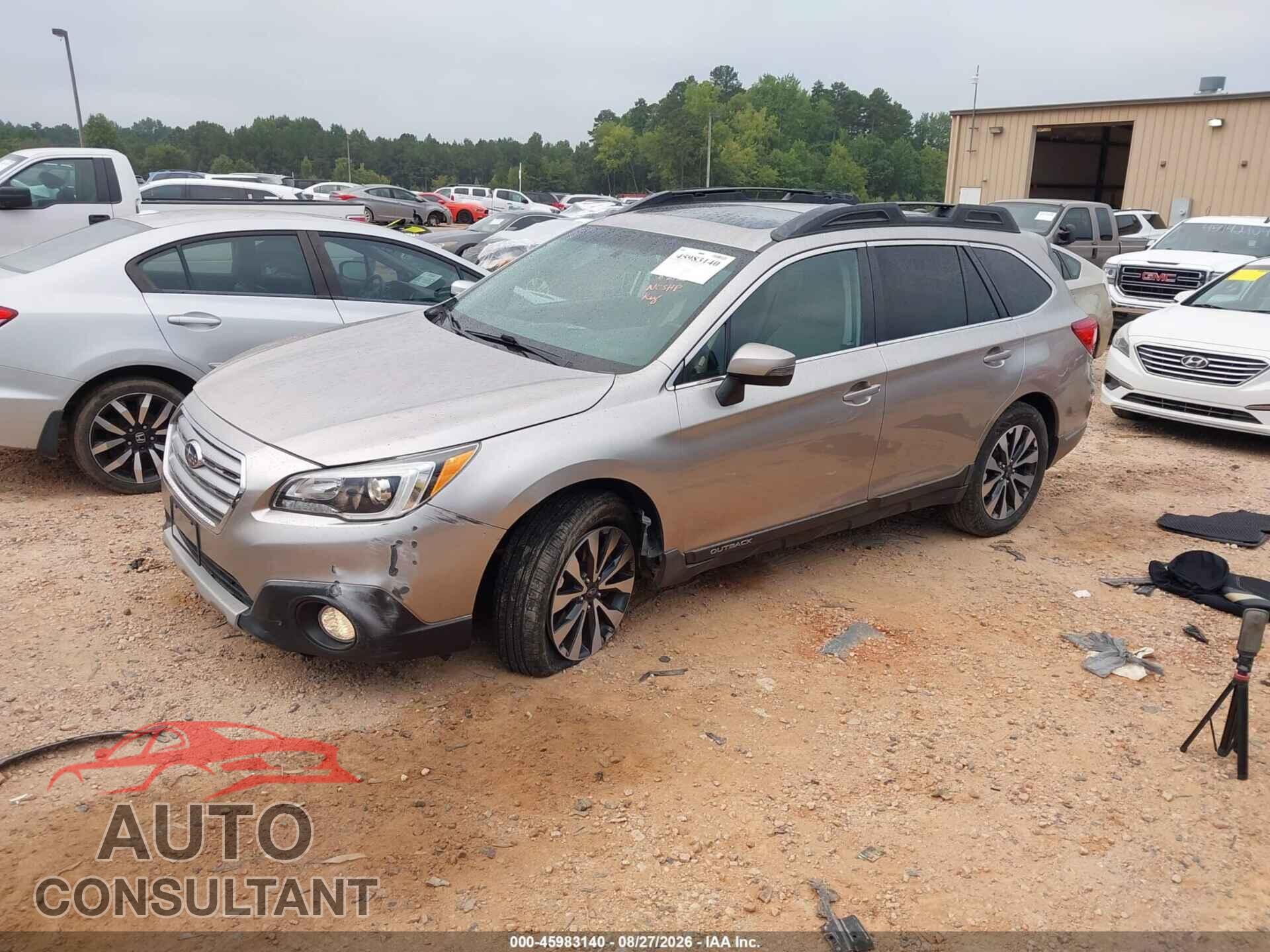 SUBARU OUTBACK 2015 - 4S4BSBLC1F3244229