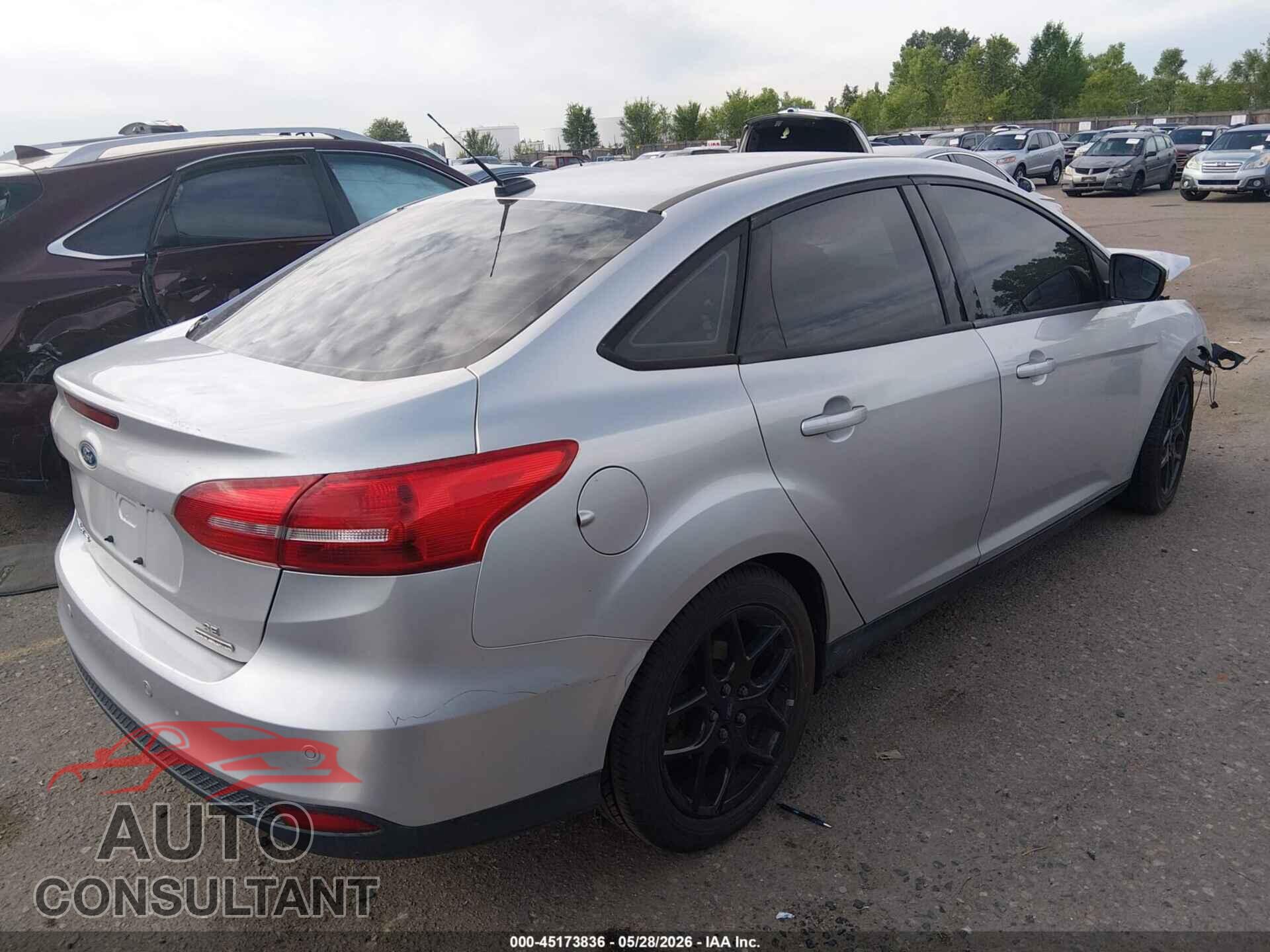 FORD FOCUS 2016 - 1FADP3F29GL332279