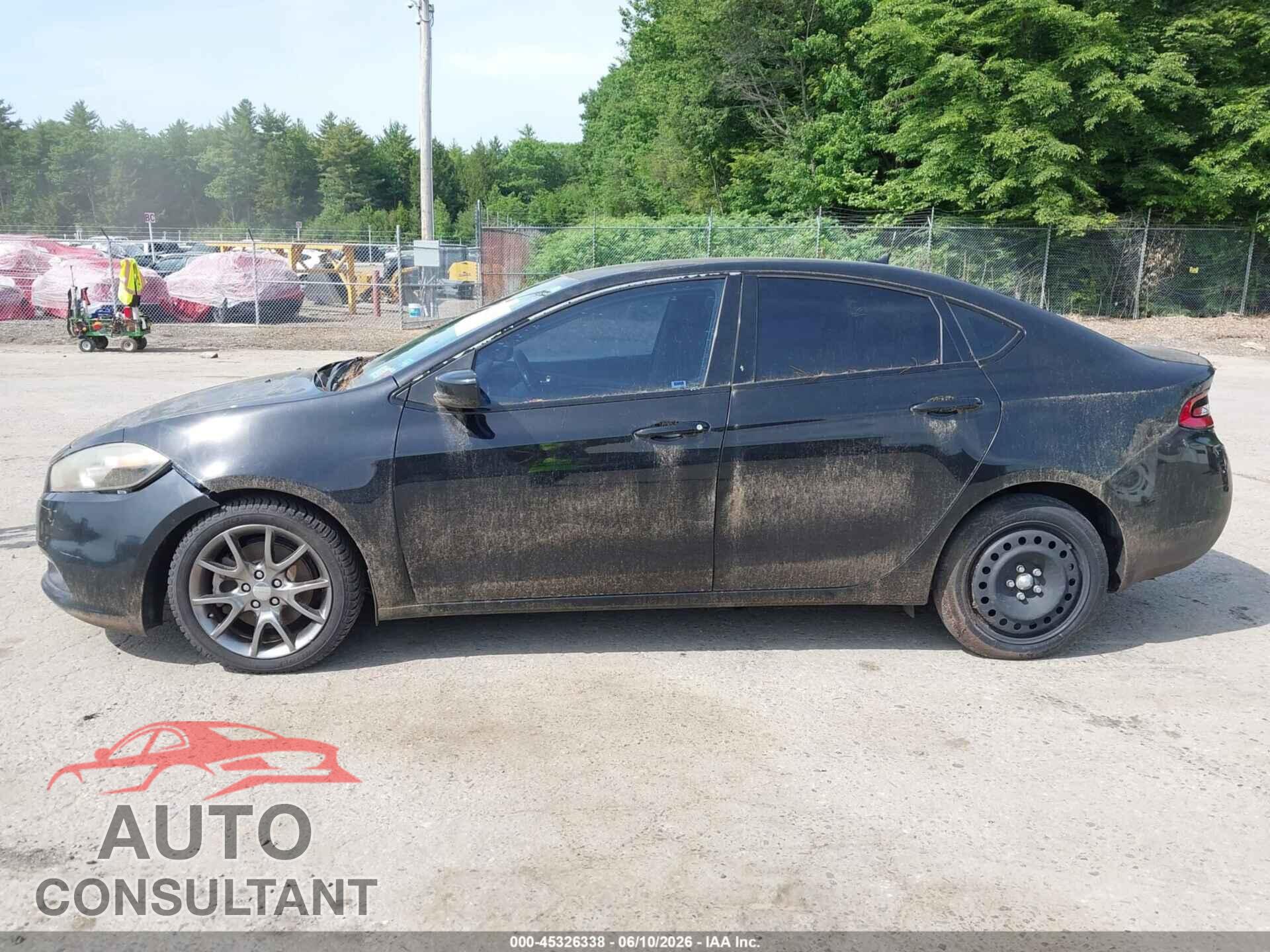 DODGE DART 2013 - 1C3CDFBA2DD345253