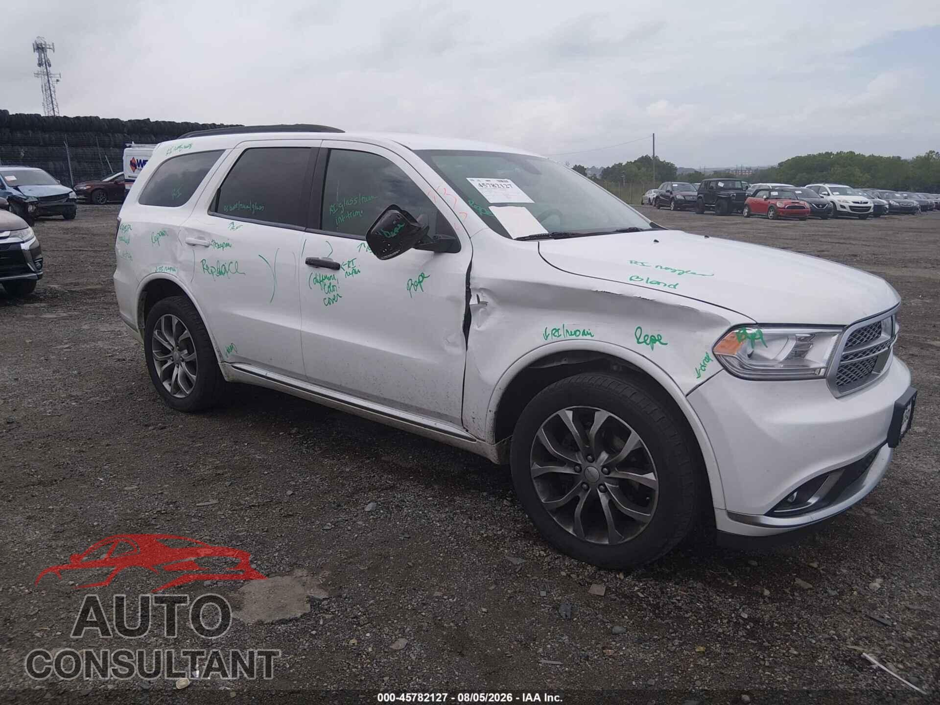 DODGE DURANGO 2018 - 1C4RDJAG6JC201723