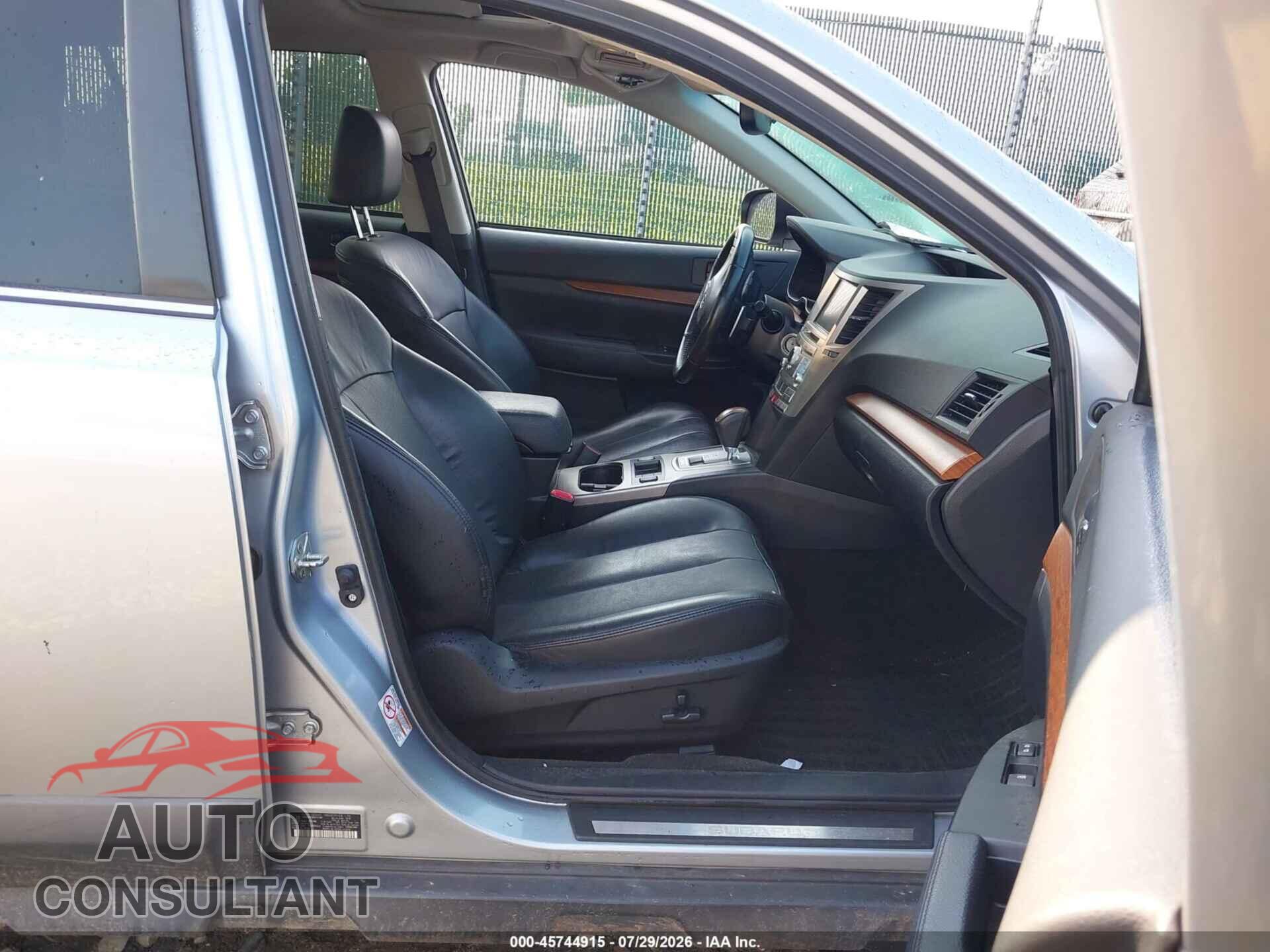 SUBARU OUTBACK 2013 - 4S4BRDPC8D2314300