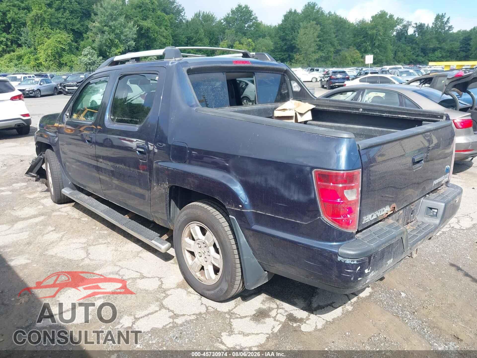 HONDA RIDGELINE 2011 - 5FPYK1F4XBB002864