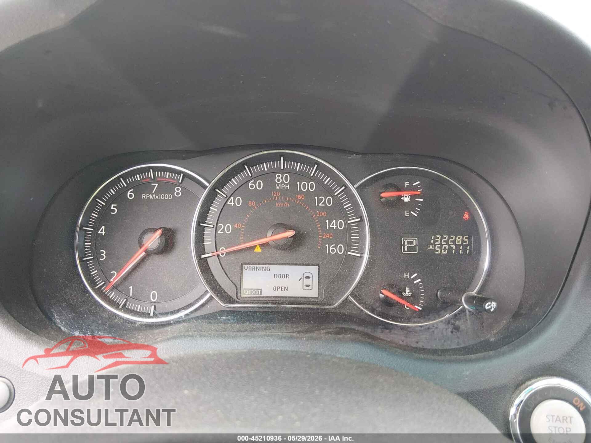 NISSAN MAXIMA 2014 - 1N4AA5AP2EC908407