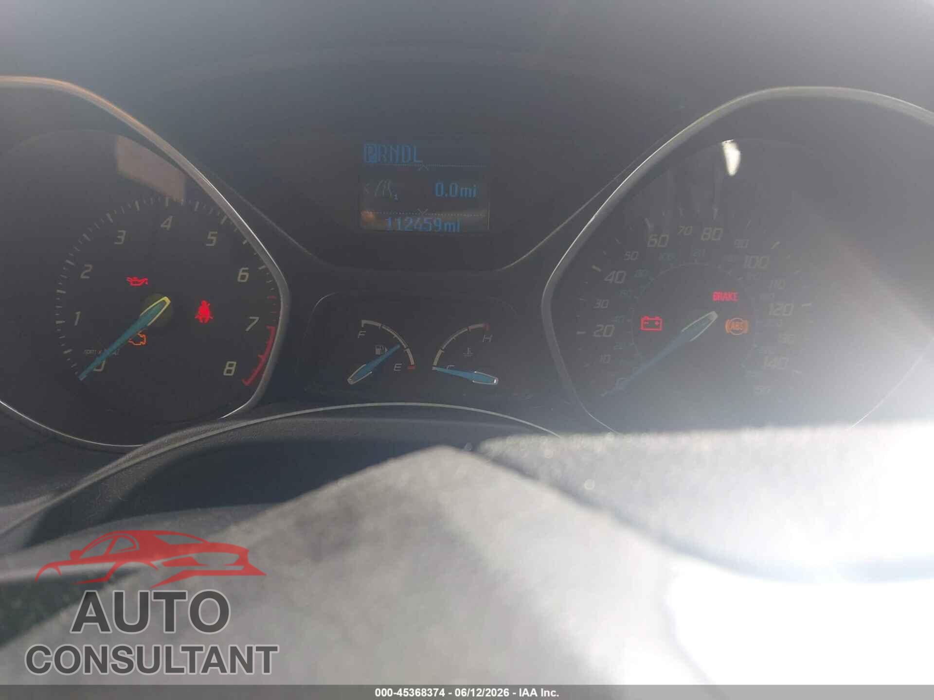 FORD FOCUS 2012 - 1FAHP3F2XCL255580