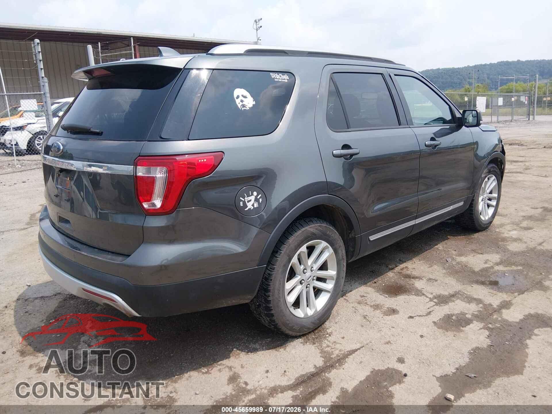 FORD EXPLORER 2017 - 1FM5K7D87HGA89721