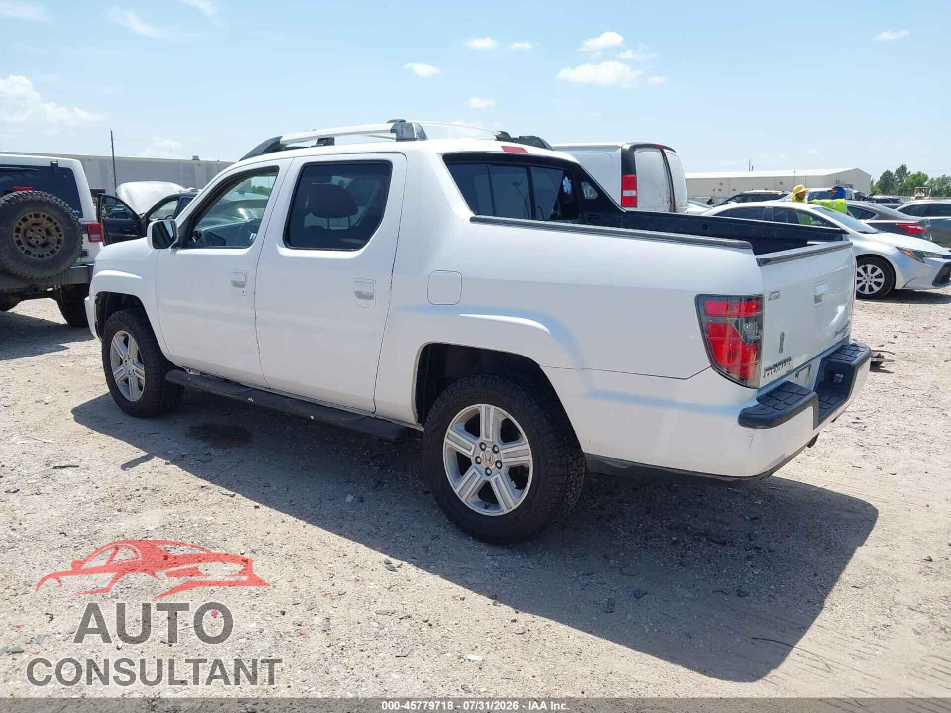 HONDA RIDGELINE 2013 - 5FPYK1F59DB012328